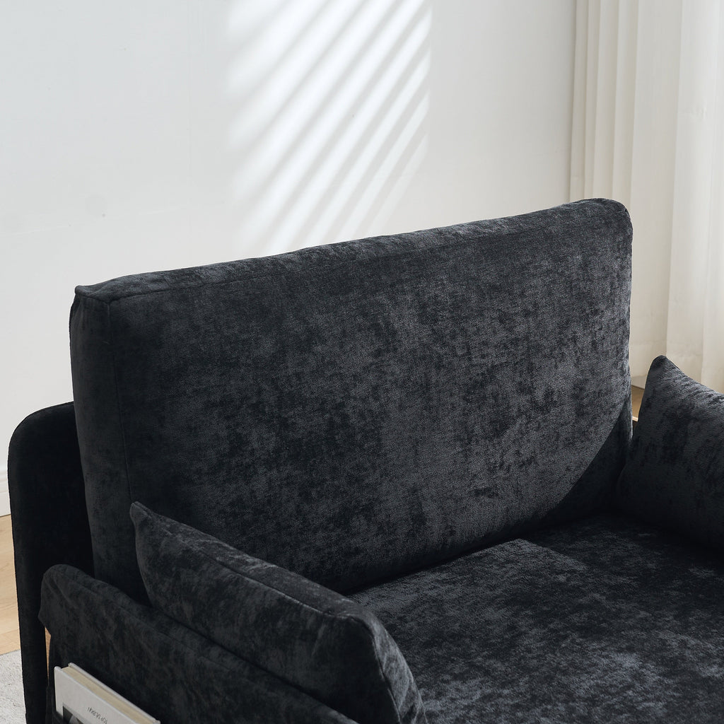 Mid-Century Modern Foldable Sofa Bed Recliner