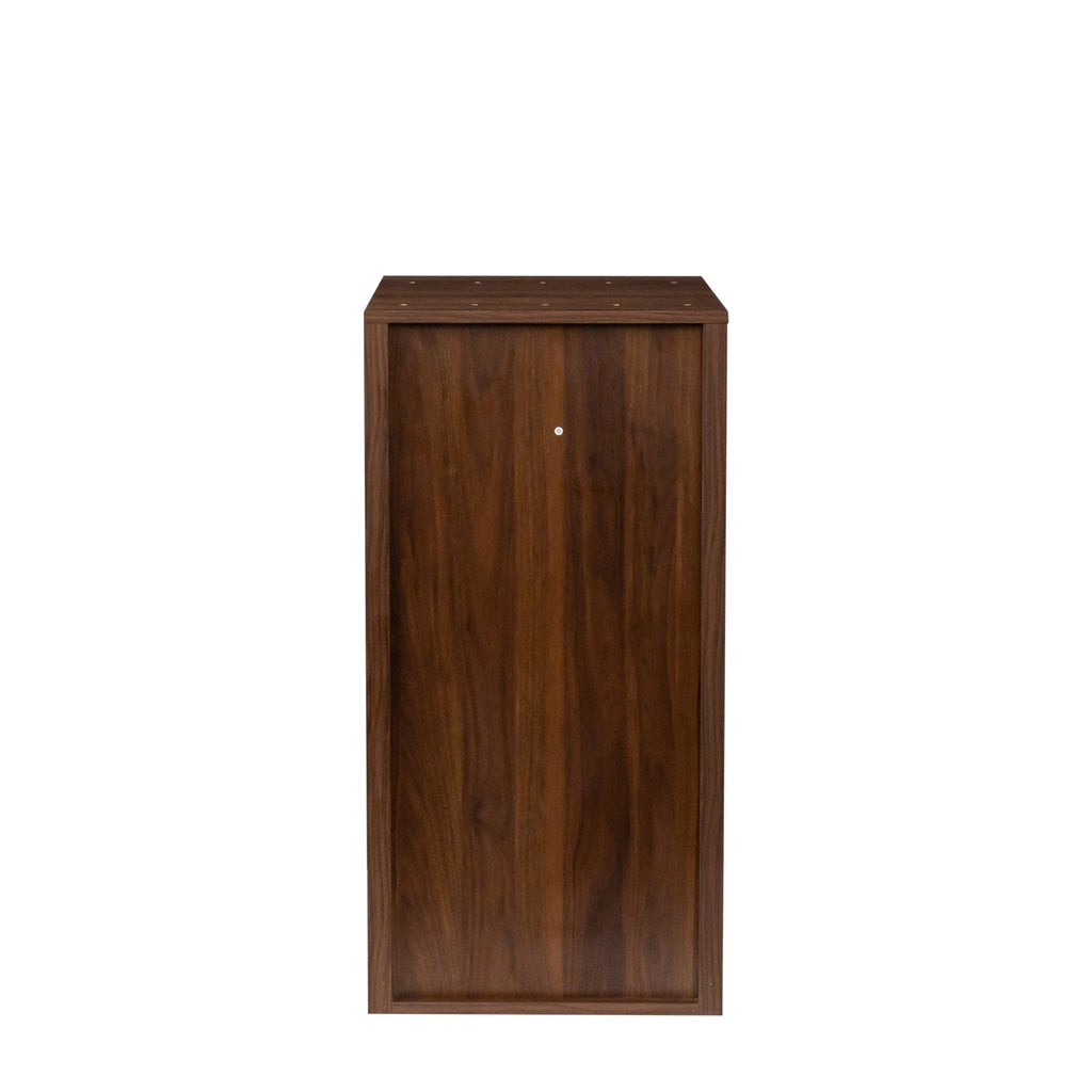 Brown Walnut Color Modular Wine Bar Cabinet