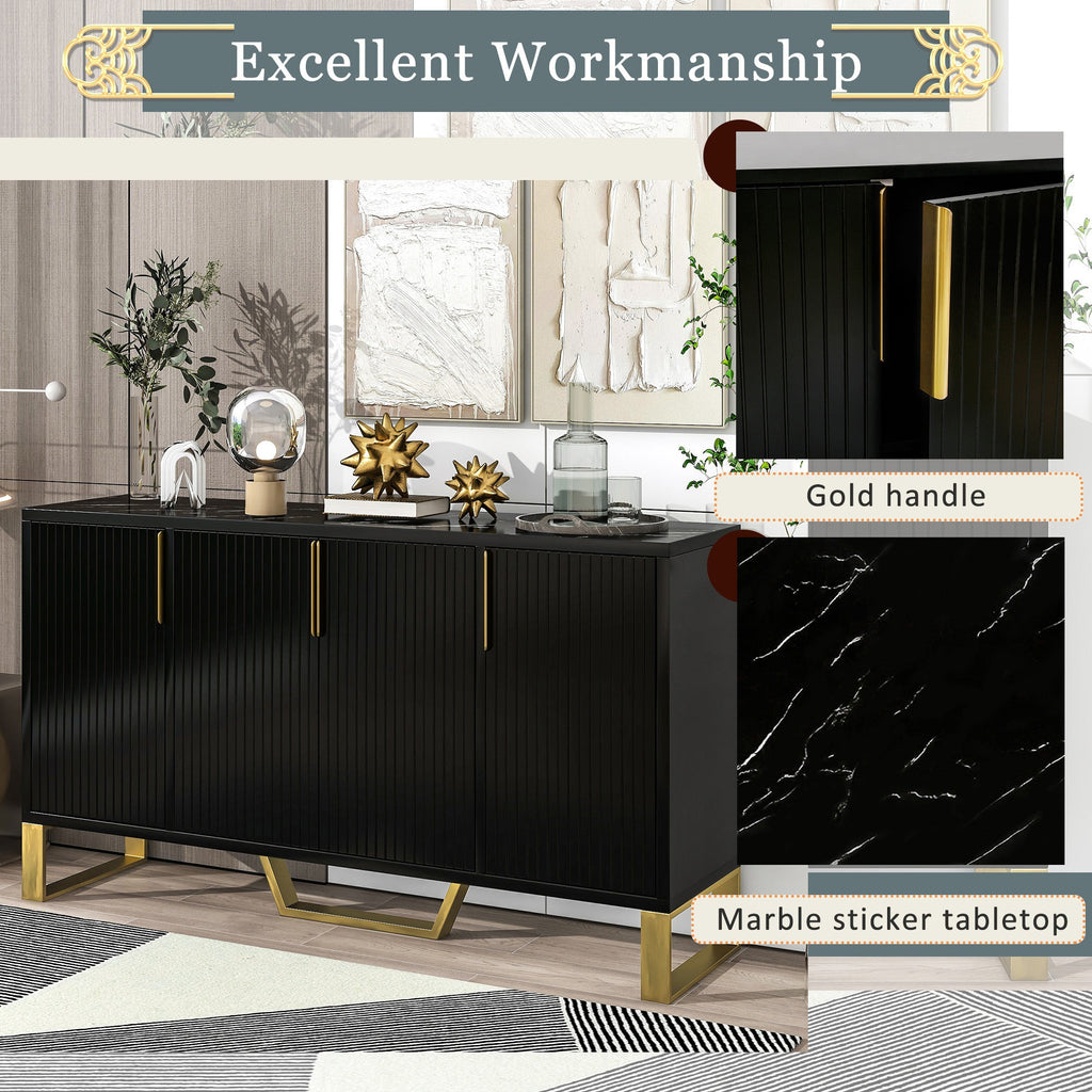 Modern Sideboard with Four Doors