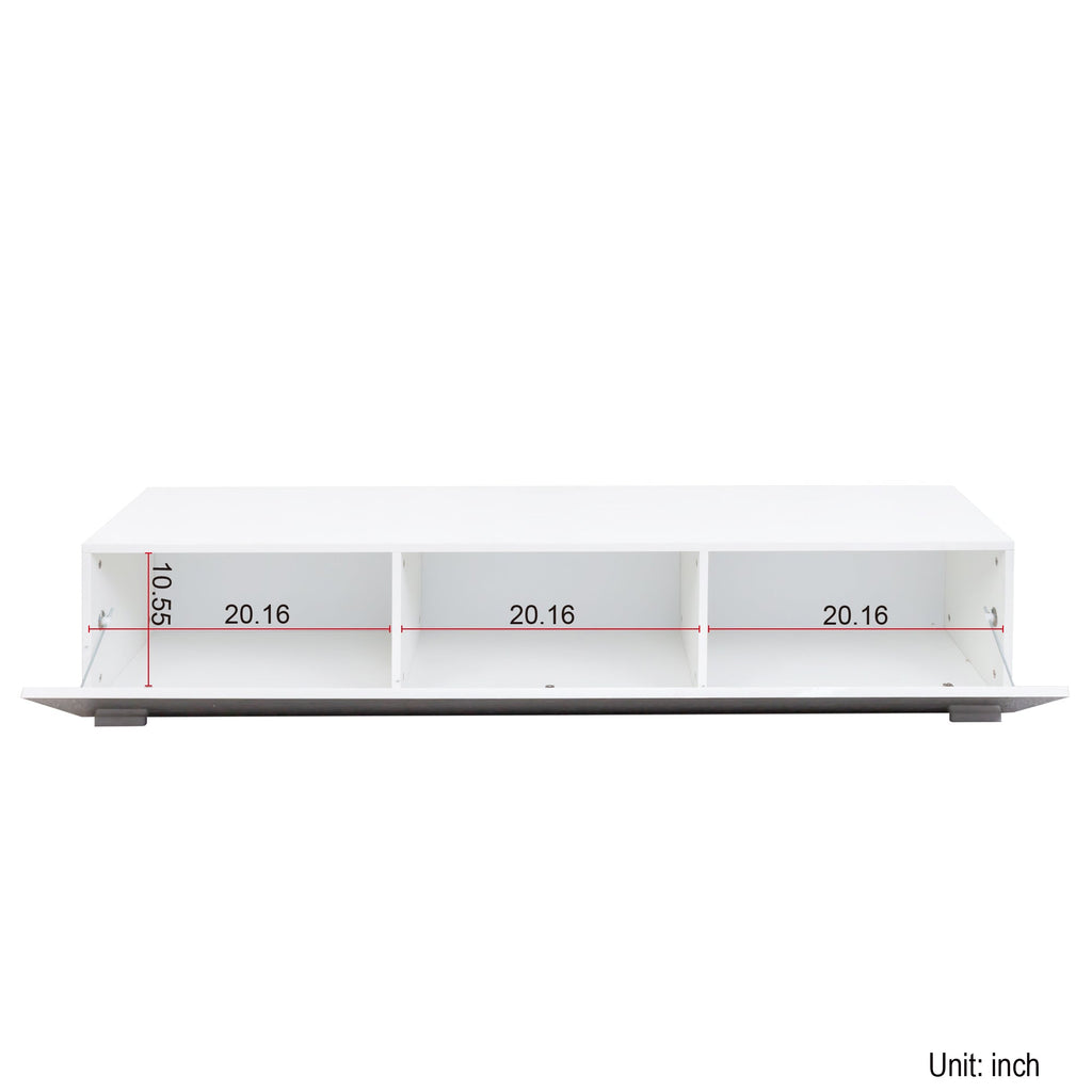 Modern Entertainment Center with Storage