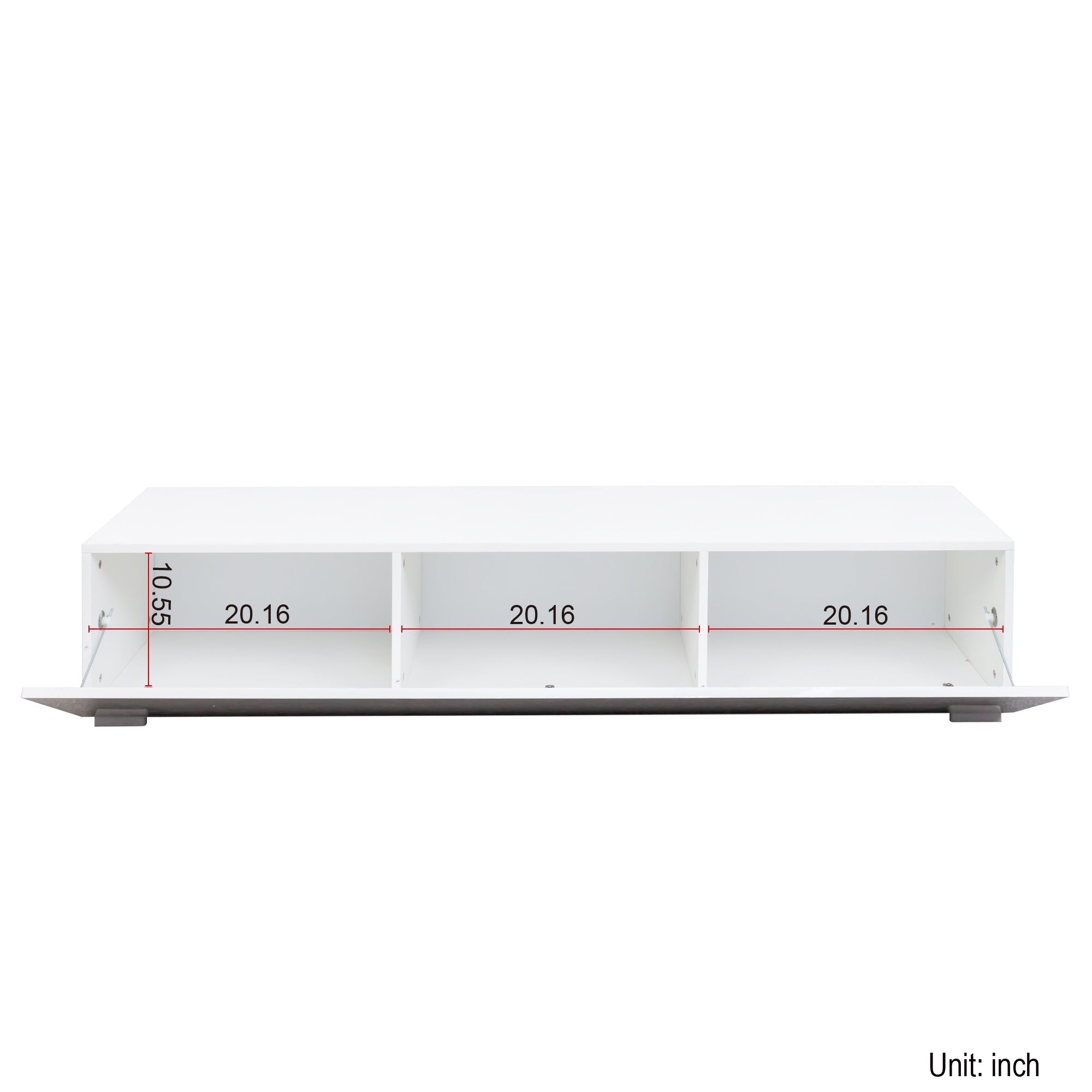 Modern Entertainment Center with Storage