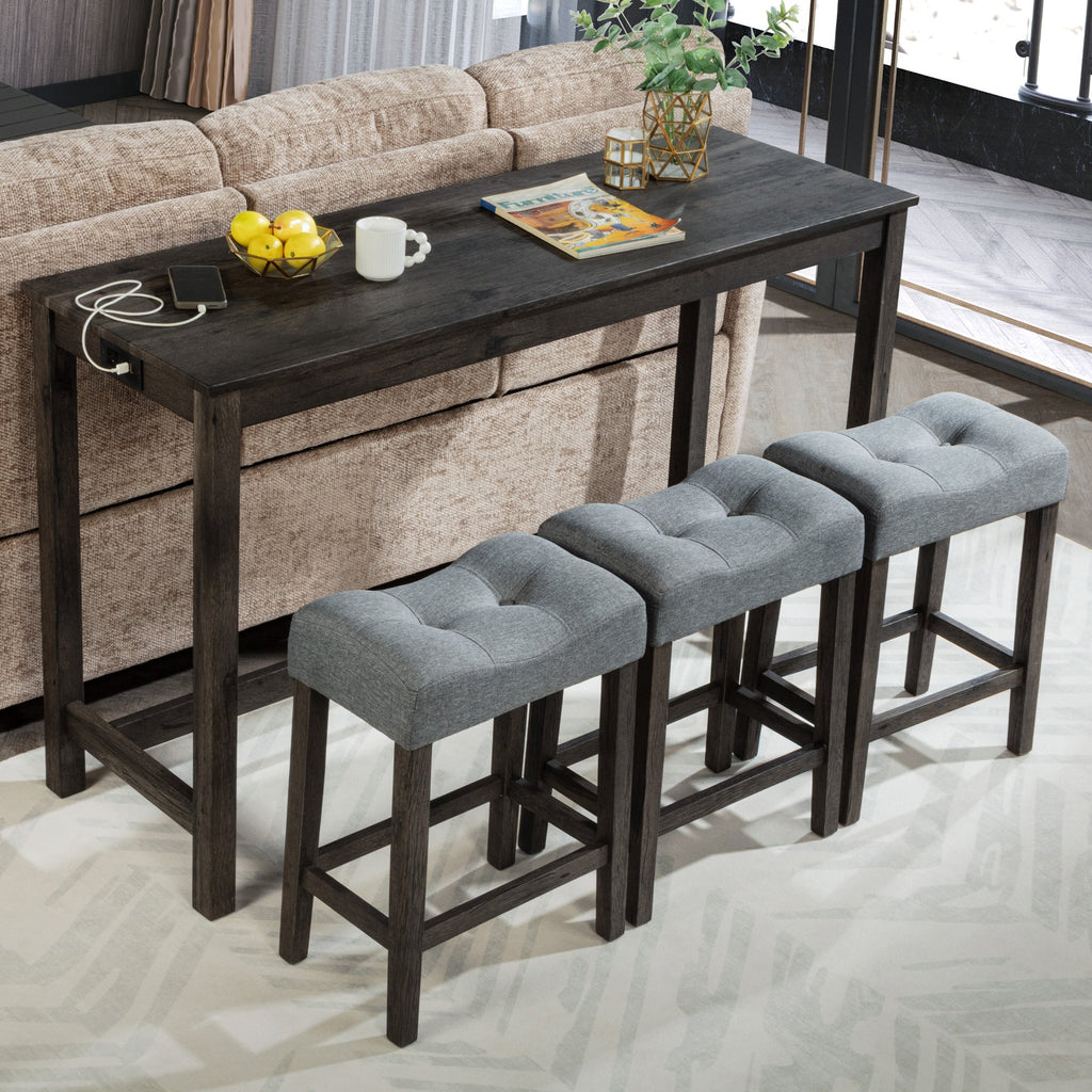 Bar Table Set with Chairs
