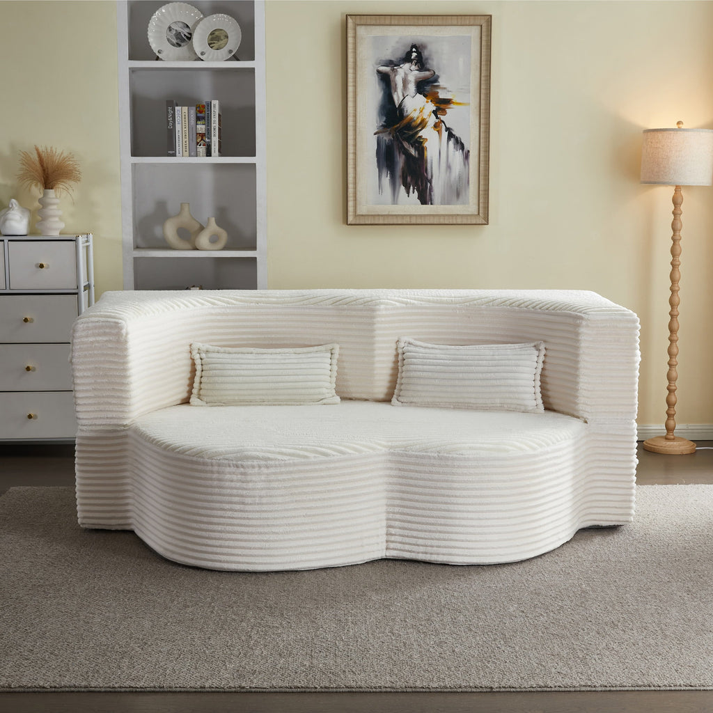 Full Size Convertible Floor Sleeper Sofa Bed