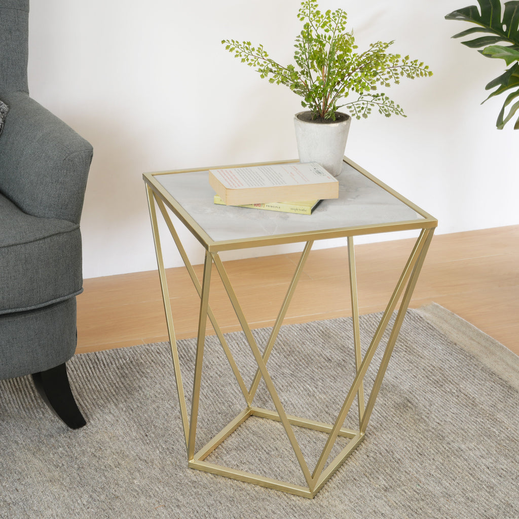 Creative Simiple Glass Side Table