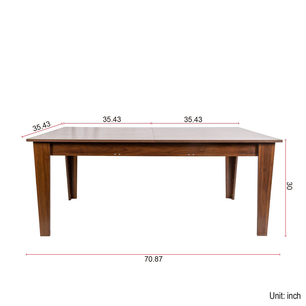 106.3 in Large Extendable Dining Table