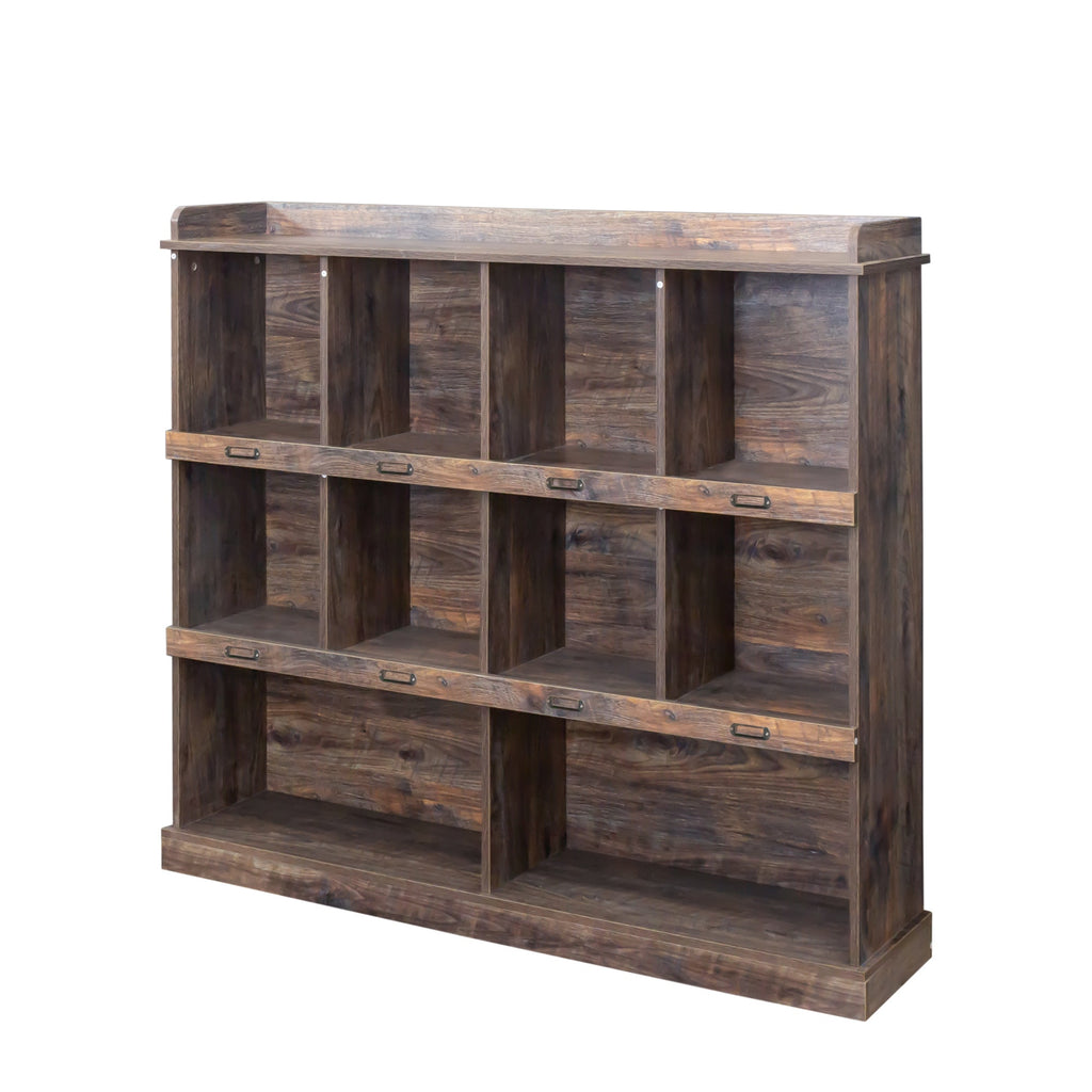 10-shelf MDF Bookcase