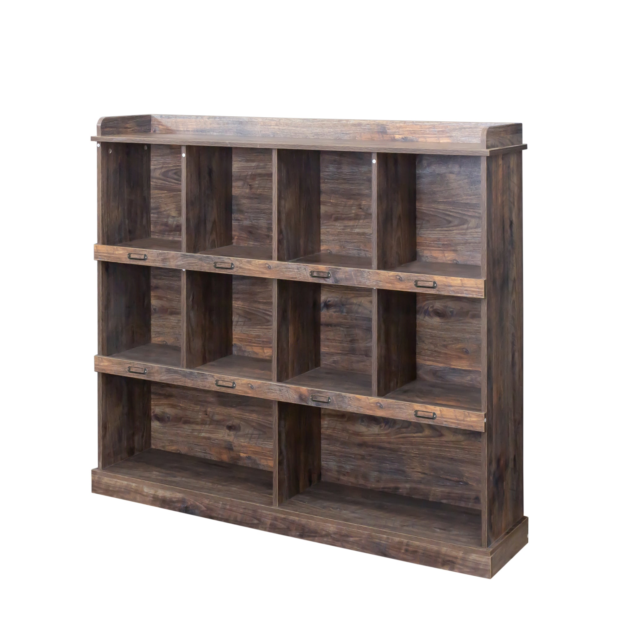10-shelf MDF Bookcase