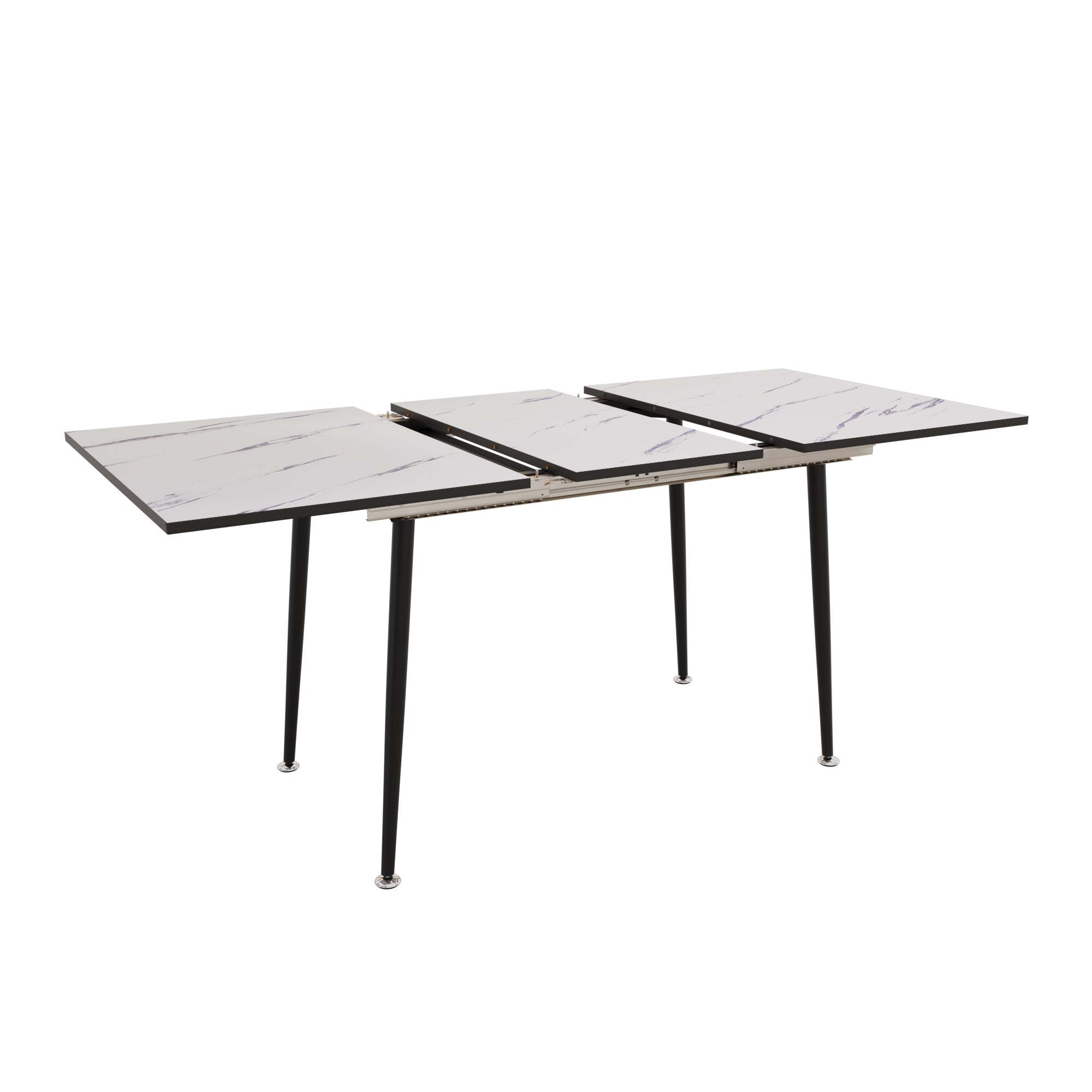 47'-63' Expandable Dining Table and Chair Set