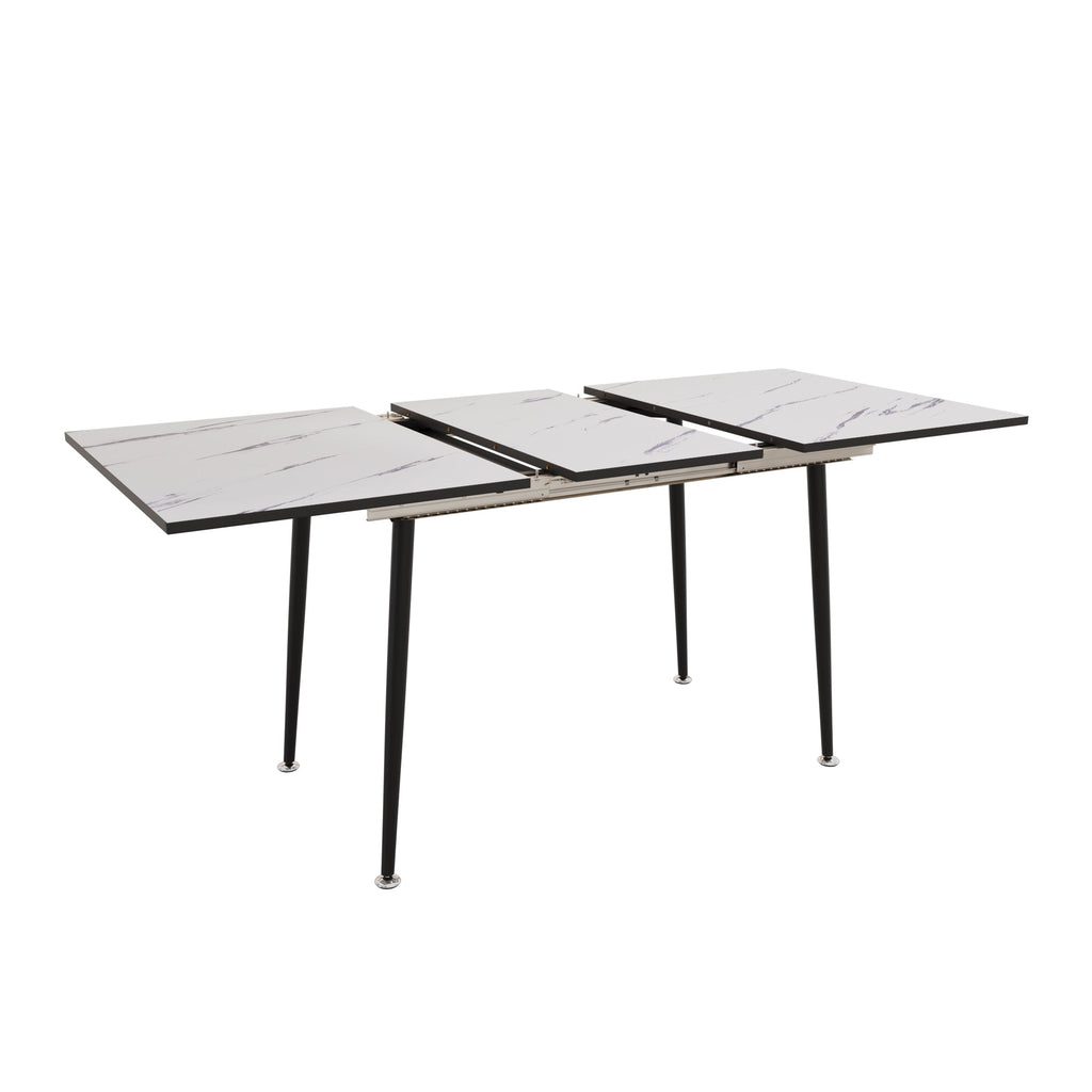 47'-63' Expandable Dining Table and Chair Set