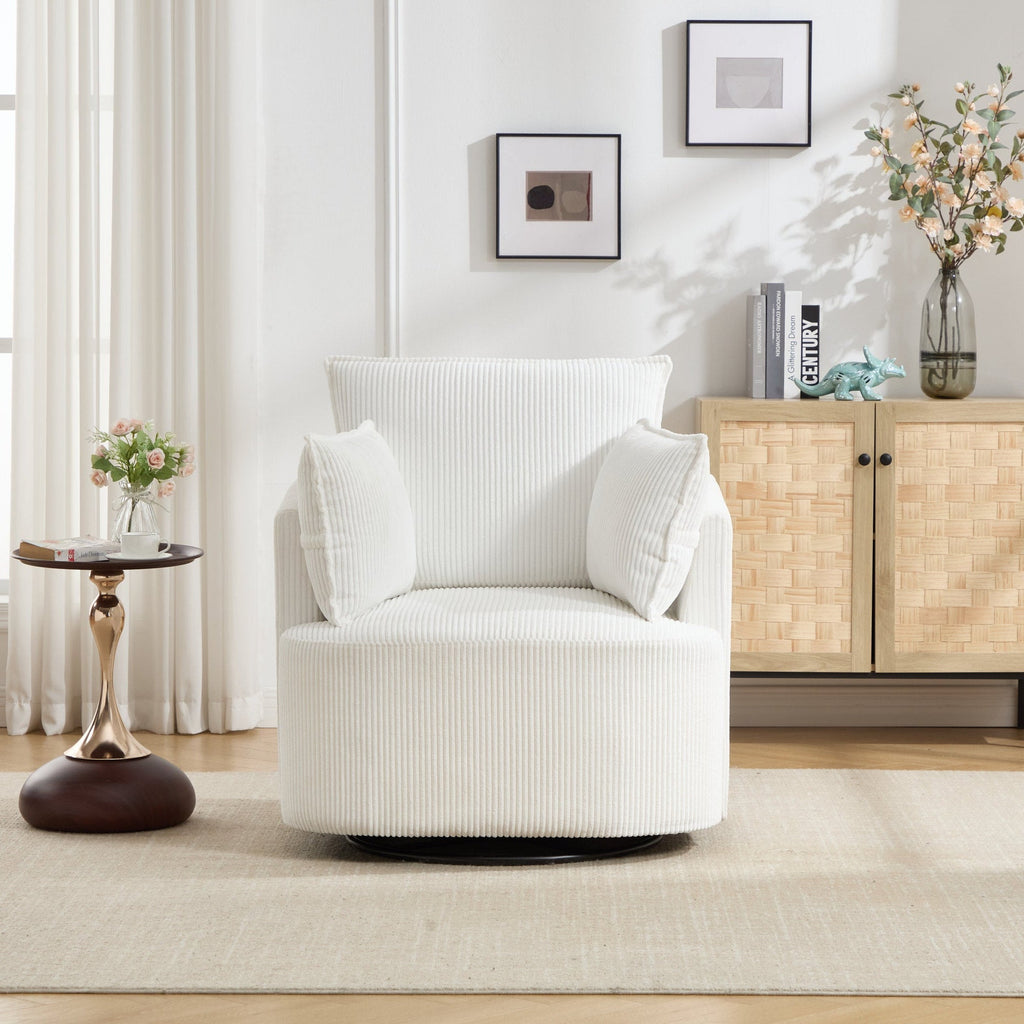 360° Smooth Swivel Living Chair