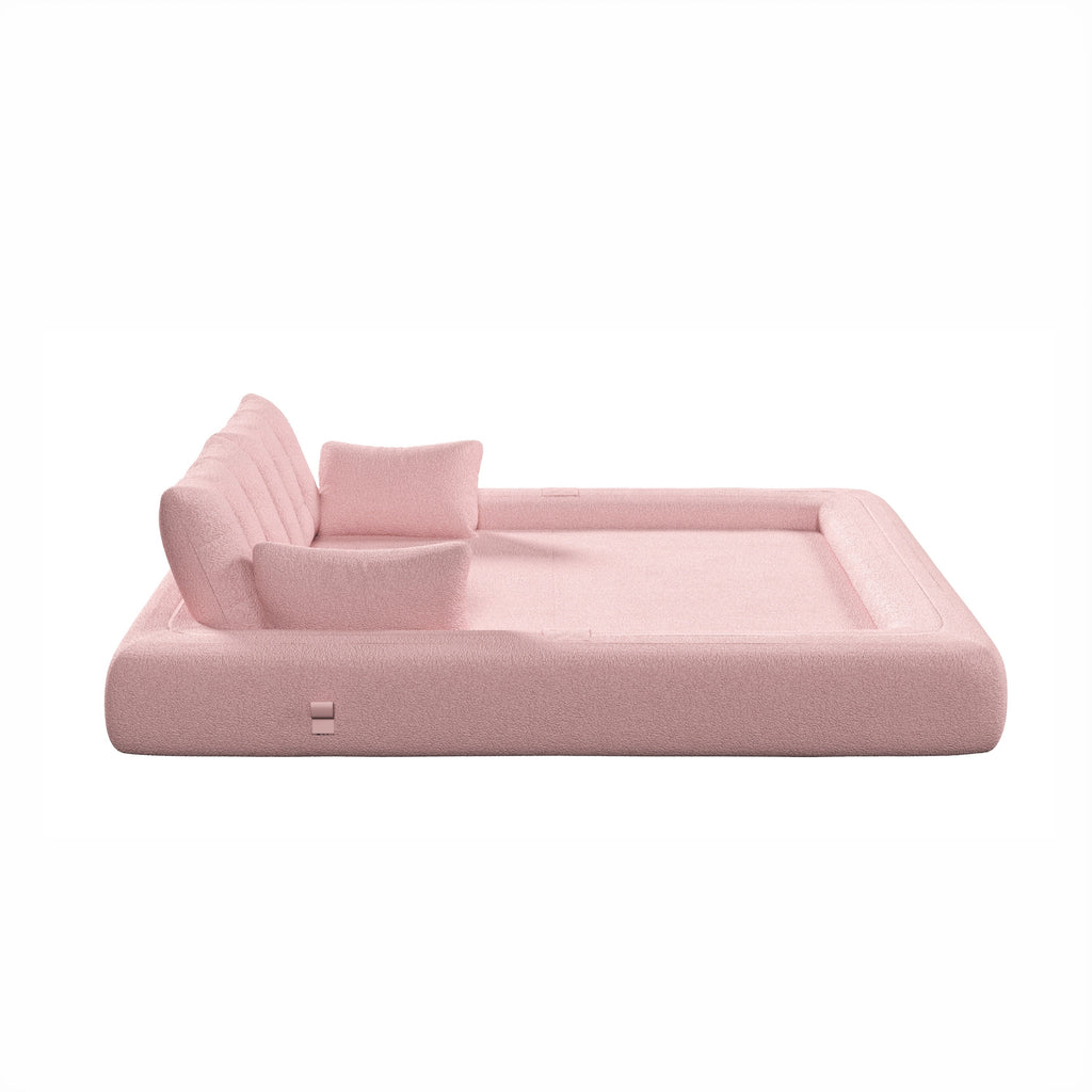 78.7 ' Multi-Functional Teddy Foldable Sofa Bed