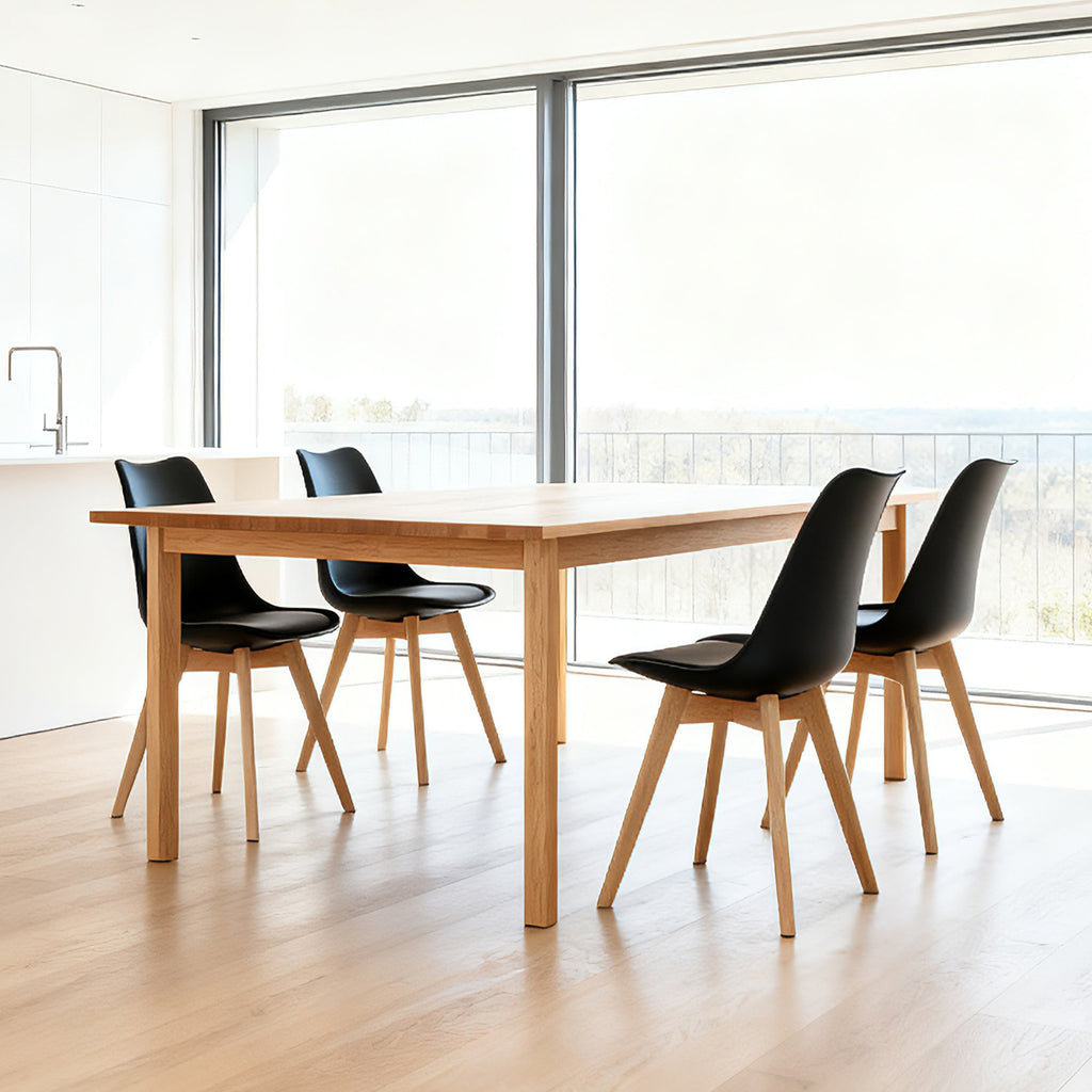 Medieval Modern Style Dining Chairs (Set of Four)