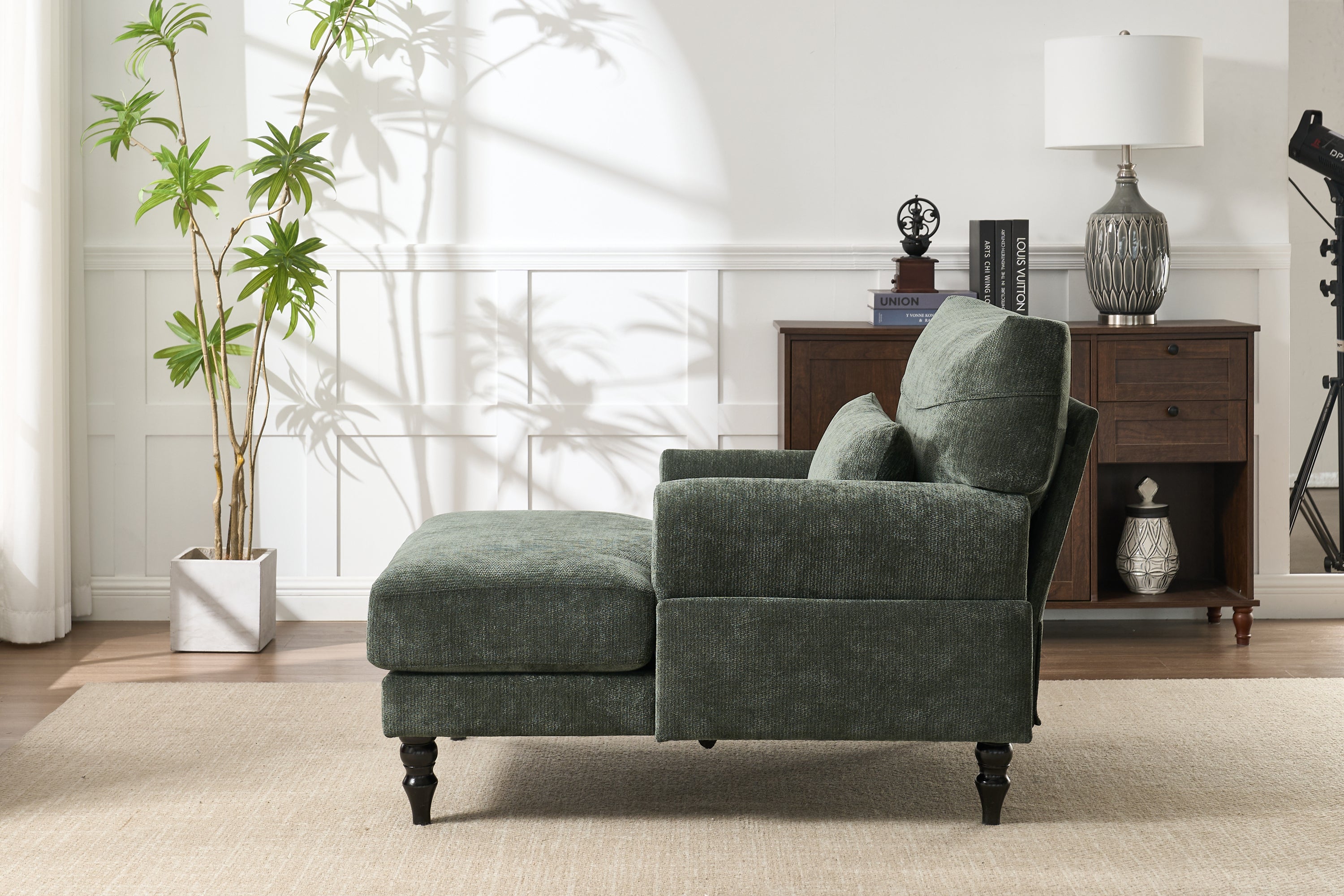Modern Upholstered Indoor Leisure Sofa Chair