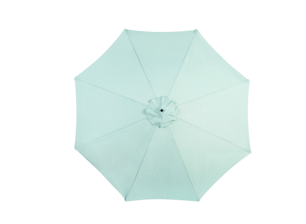 10ft Offset Patio Umbrella w/Tilt & Polyester Shade & 8 Ribs – No Base