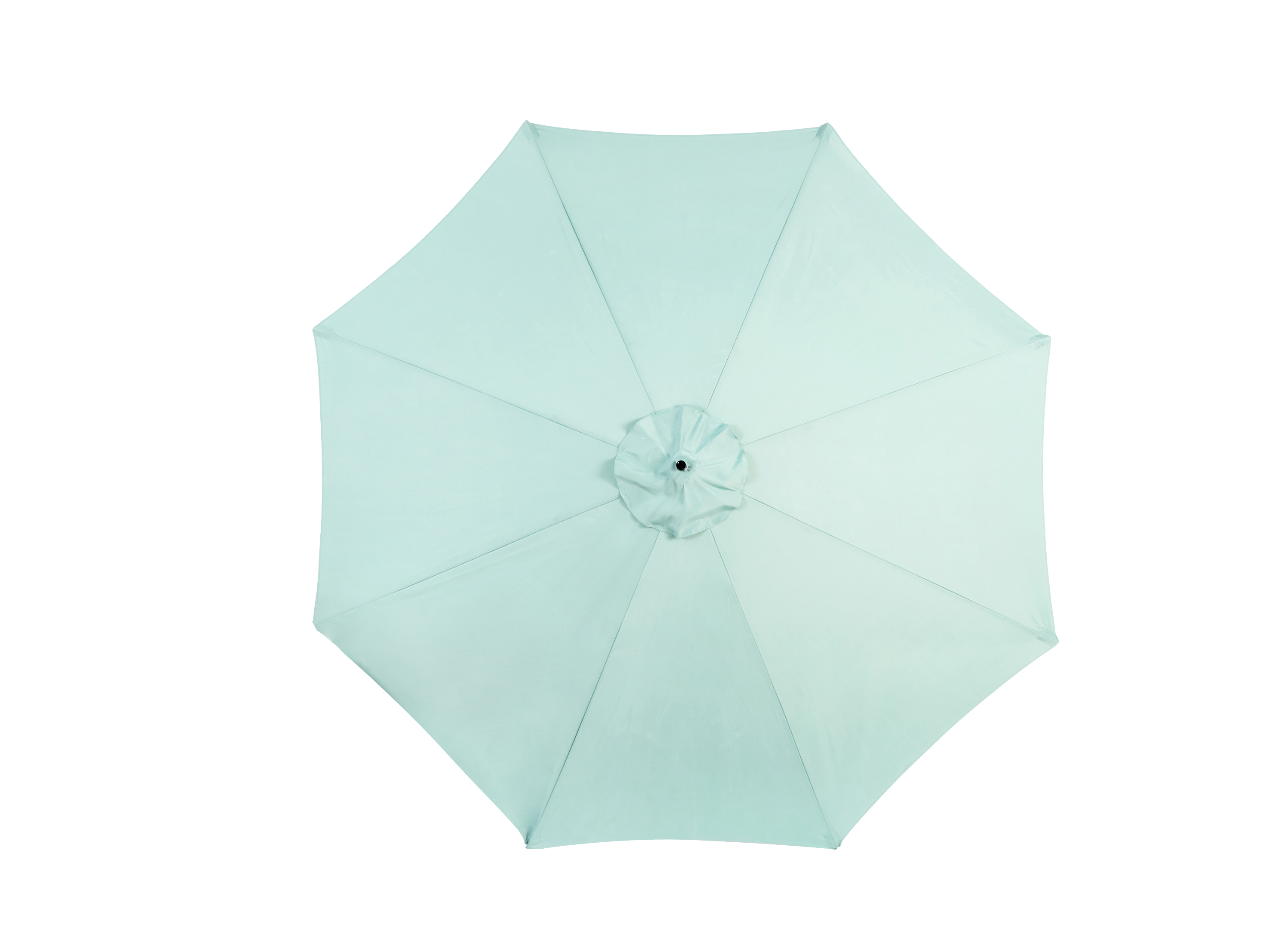 10ft Offset Patio Umbrella w/Tilt & Polyester Shade & 8 Ribs – No Base