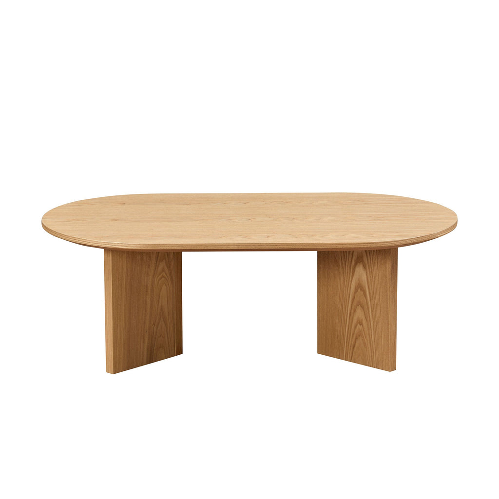 Length 39.37 Inch MDF Oval Coffee Table