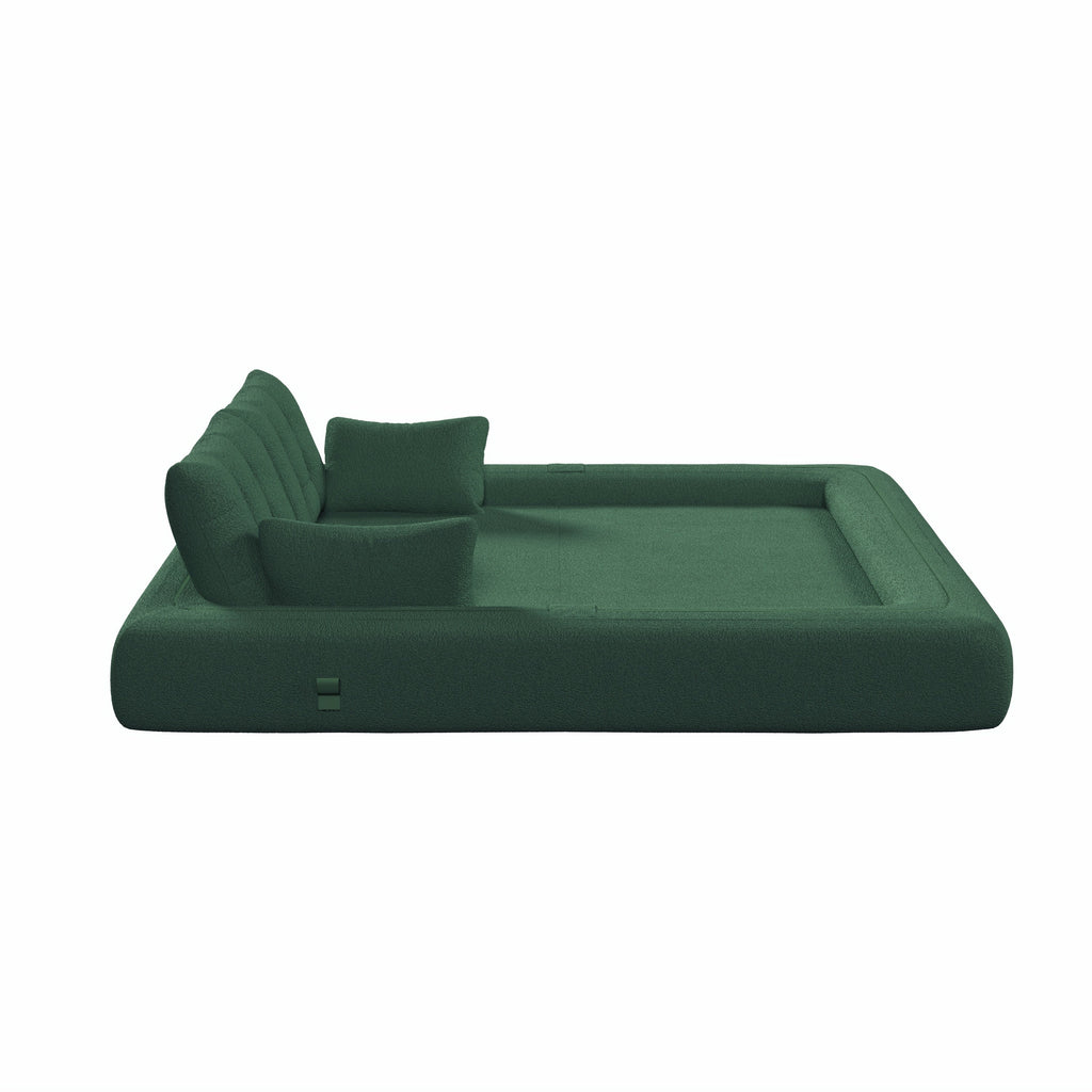 78.7 ' Multi-Functional Teddy Foldable Sofa Bed