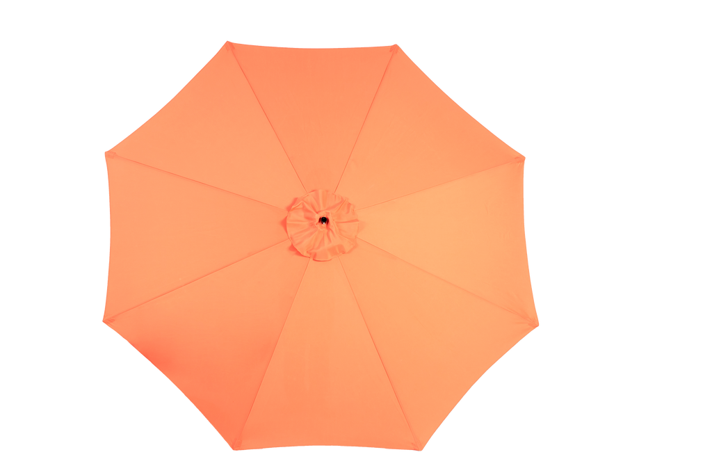 10ft Offset Patio Umbrella w/Tilt & Polyester Shade & 8 Ribs – No Base