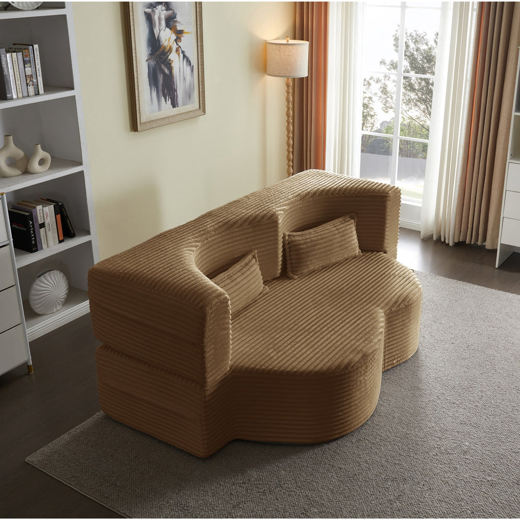 Full Size Convertible Floor Sleeper Sofa Bed