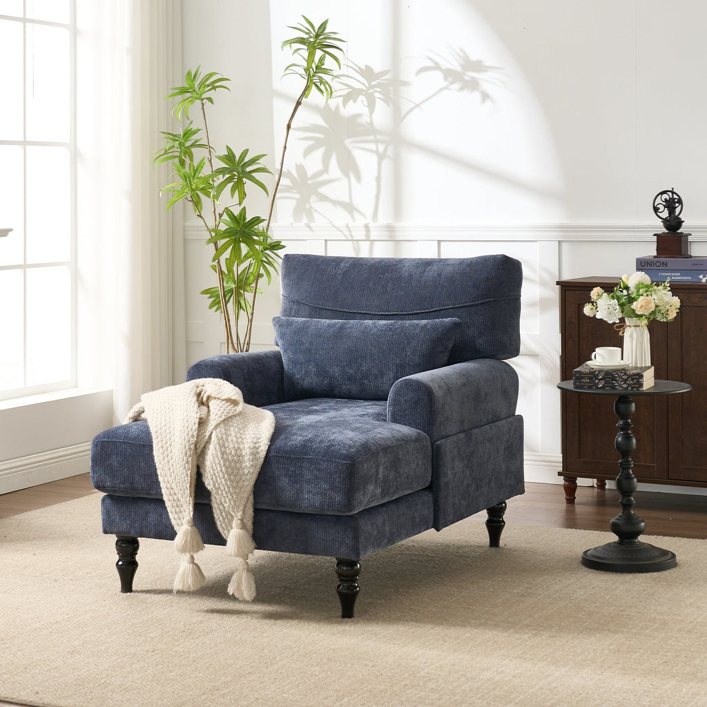 Modern Upholstered Indoor Leisure Sofa Chair