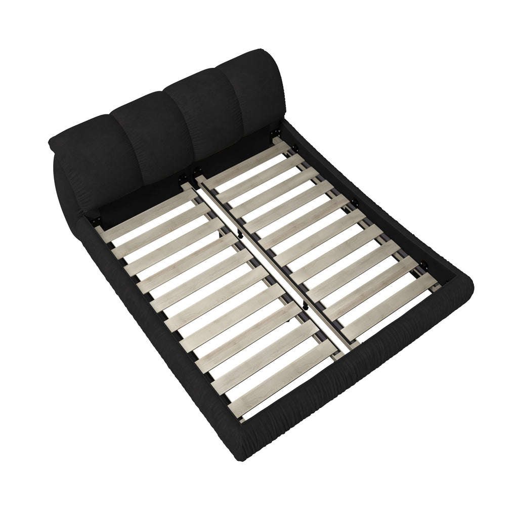 King/Queen Size Luxury Upholstered Platform Bed