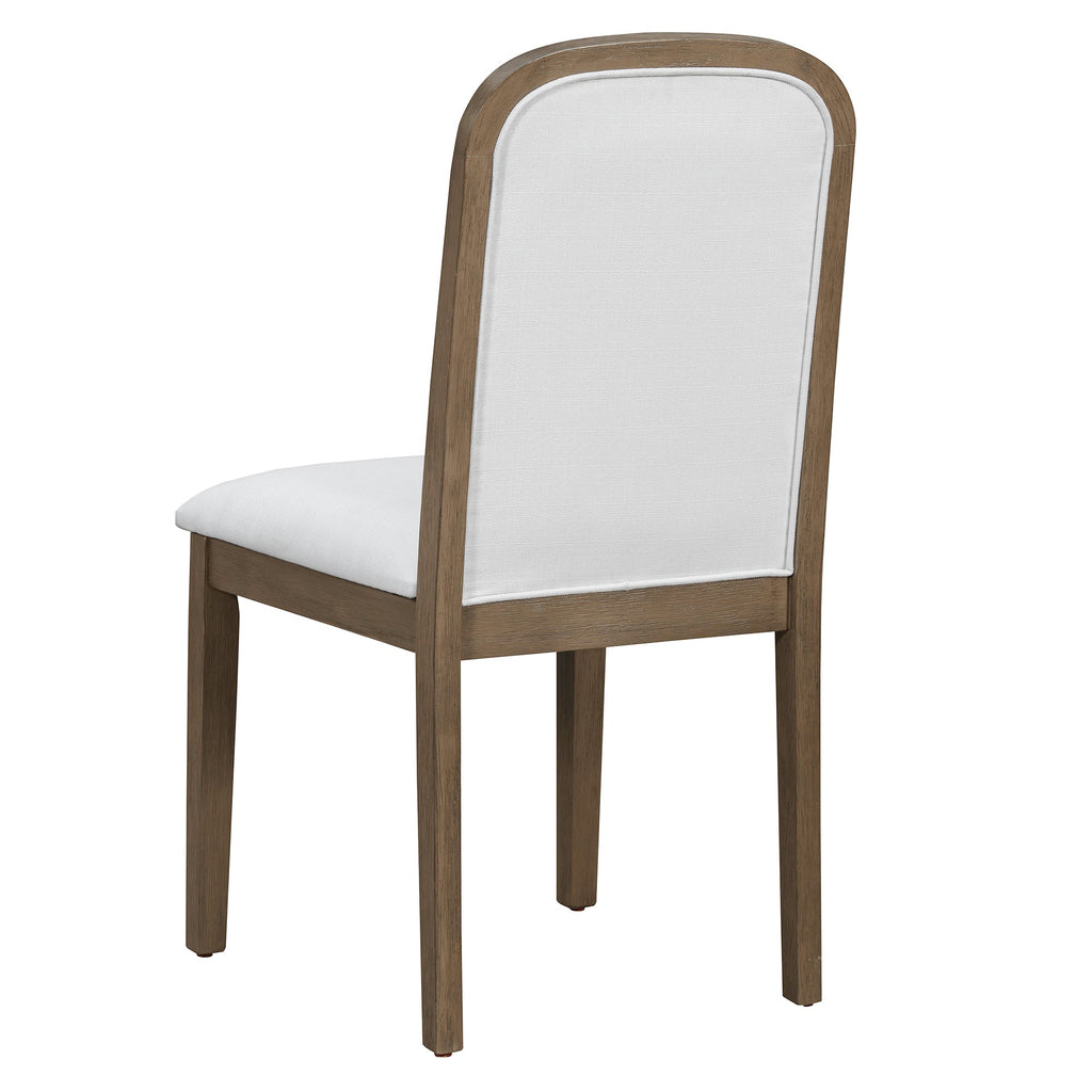 Vintage Extendable Dining Table Set with 4 Upholstered Chairs
