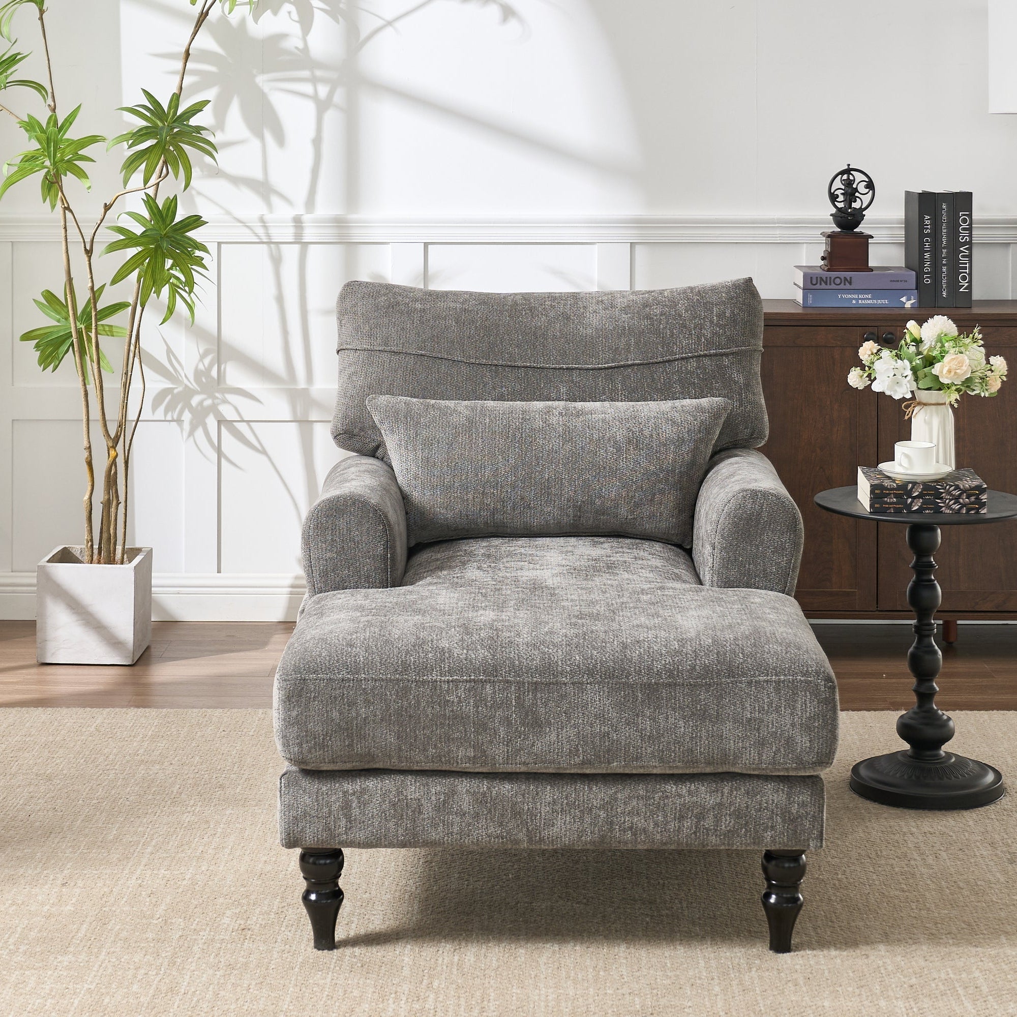 Modern Upholstered Indoor Leisure Sofa Chair