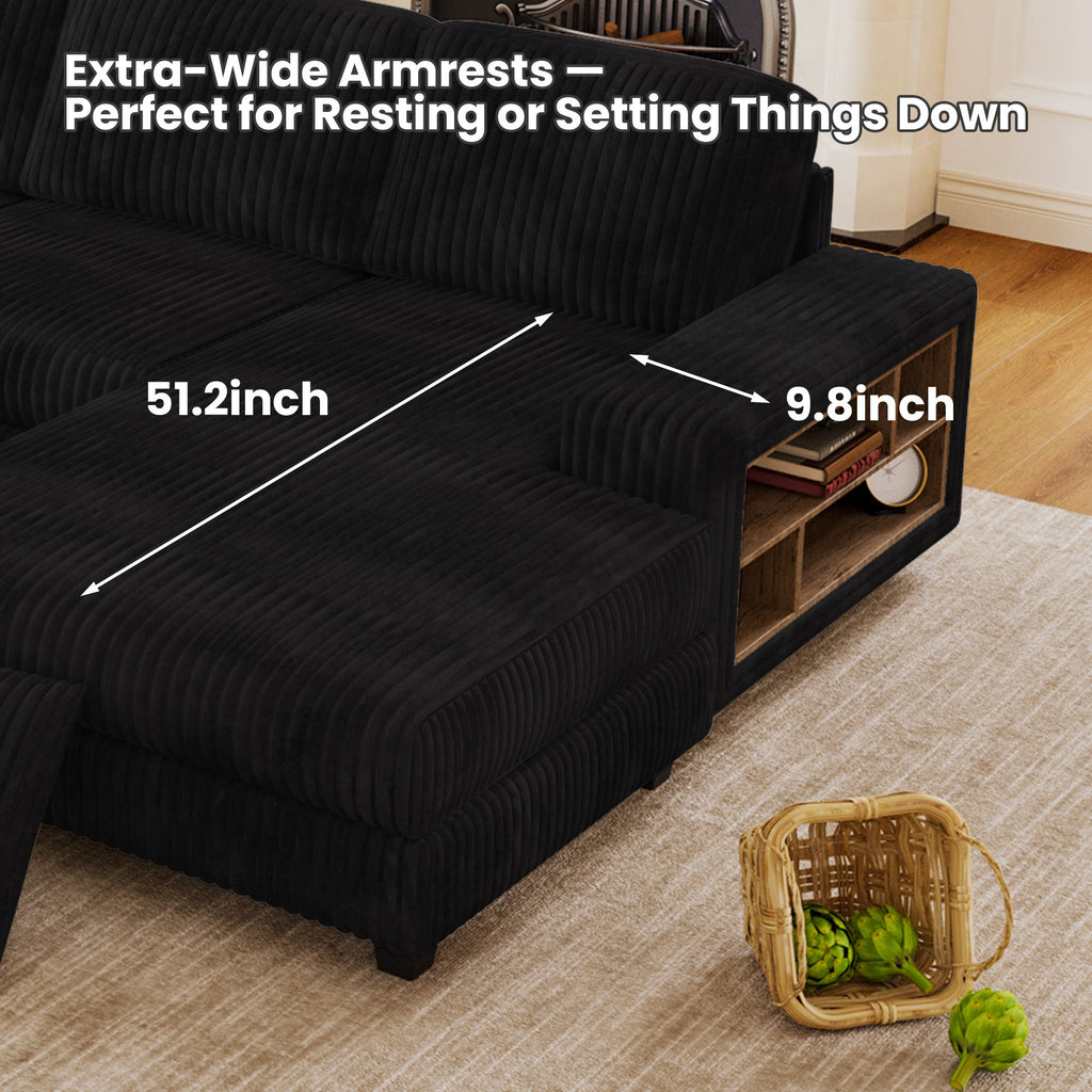 Convertible U-shaped Combination Sofa