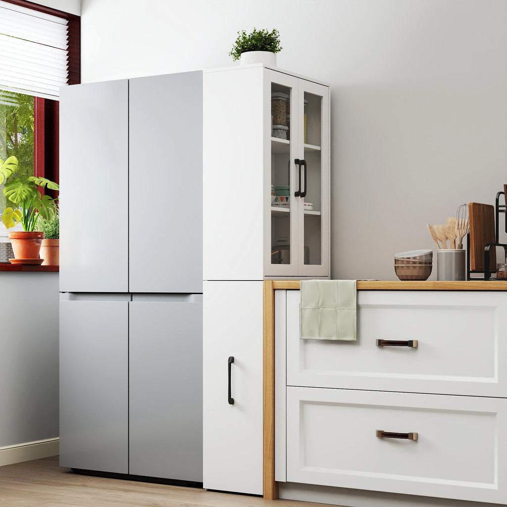70.87'H Modern Display Storage Cabinet