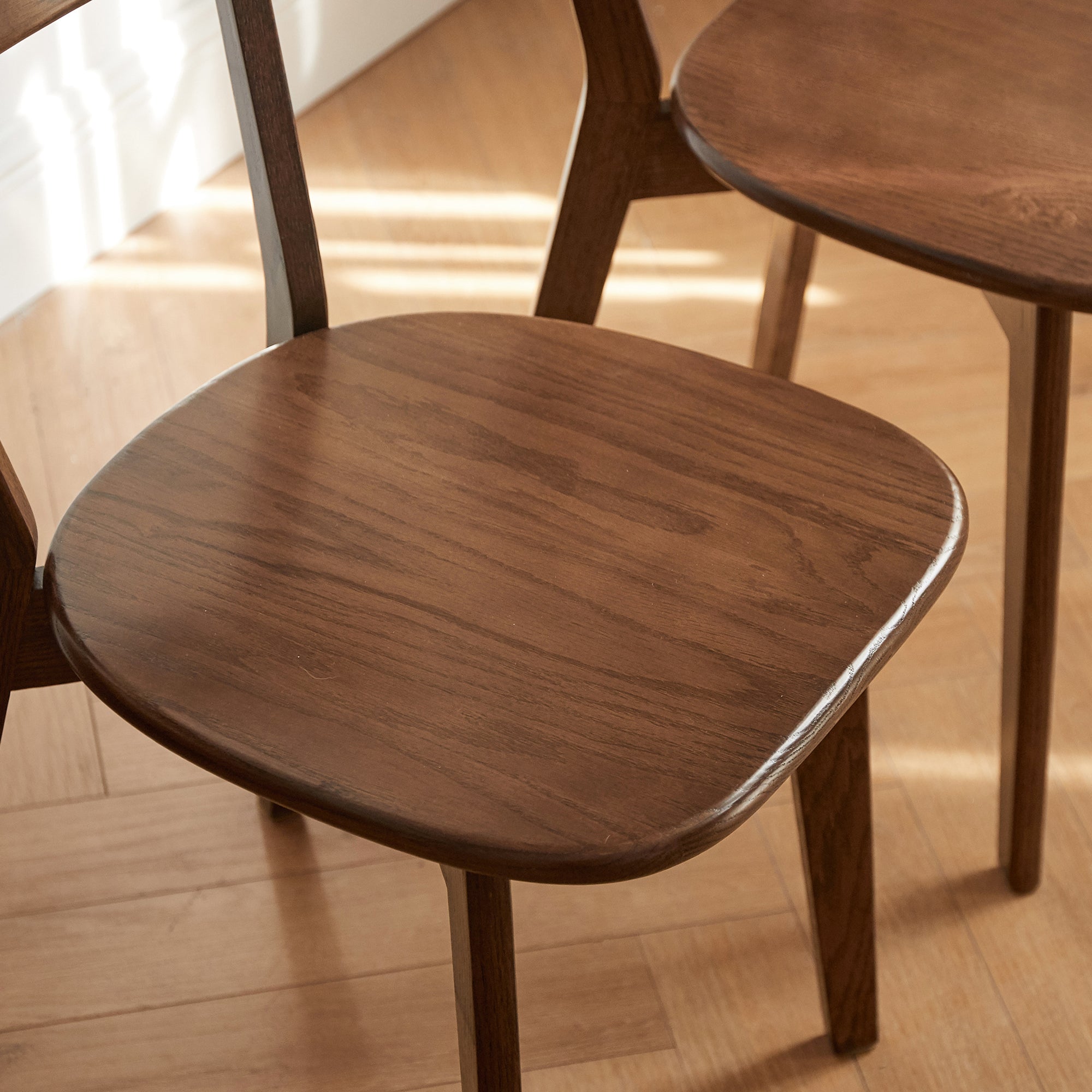 FAS Grade Walnut Color Dining Room Chair