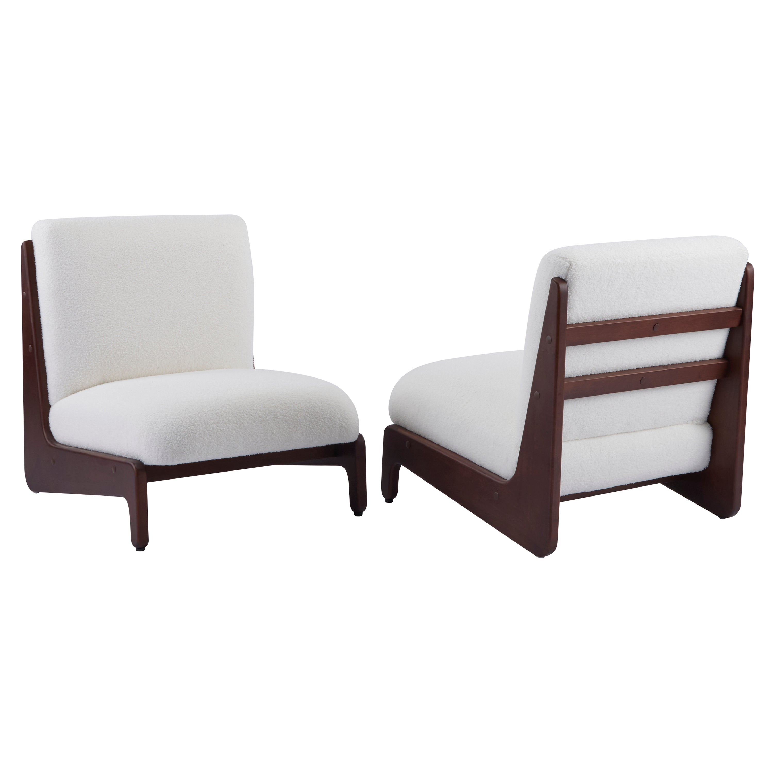 Scott Living Moda Accent Chair with Solid Wood Frame (Set of 2)