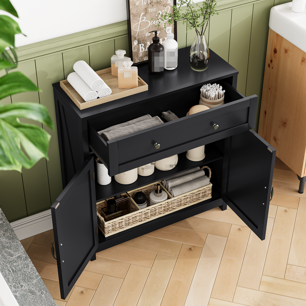 Farmhouse Kitchen Sideboard Buffet Cabinet