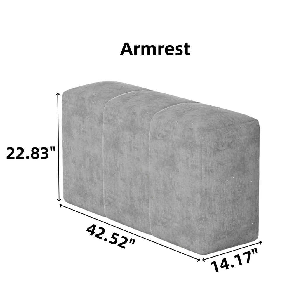 Modern Oversized Modular Sectional Sofa