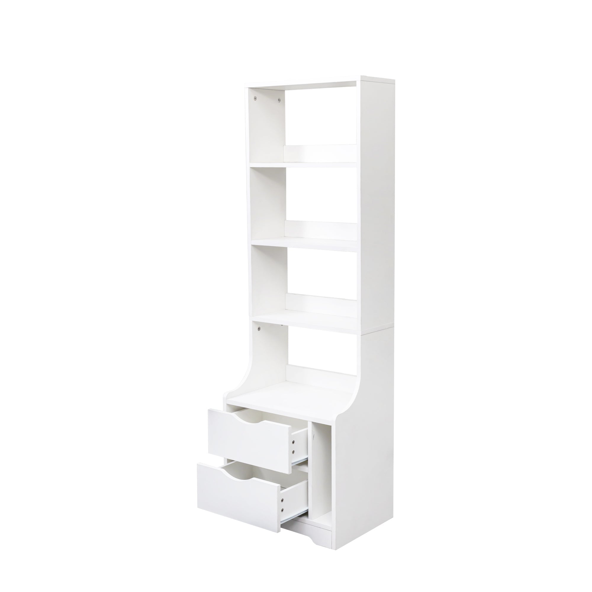 Night Stand with 2 Storage Drawers for Bedroom