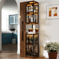 70' Display Cabinet with Glass Doors and Lights