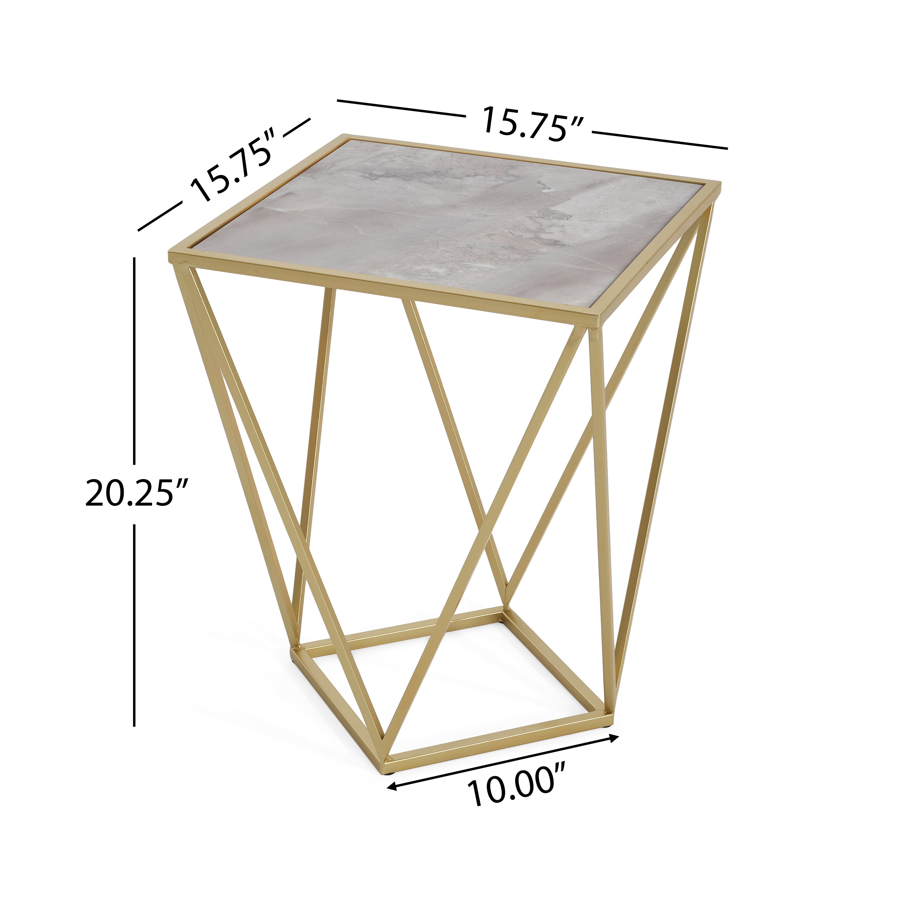 Creative Simiple Glass Side Table