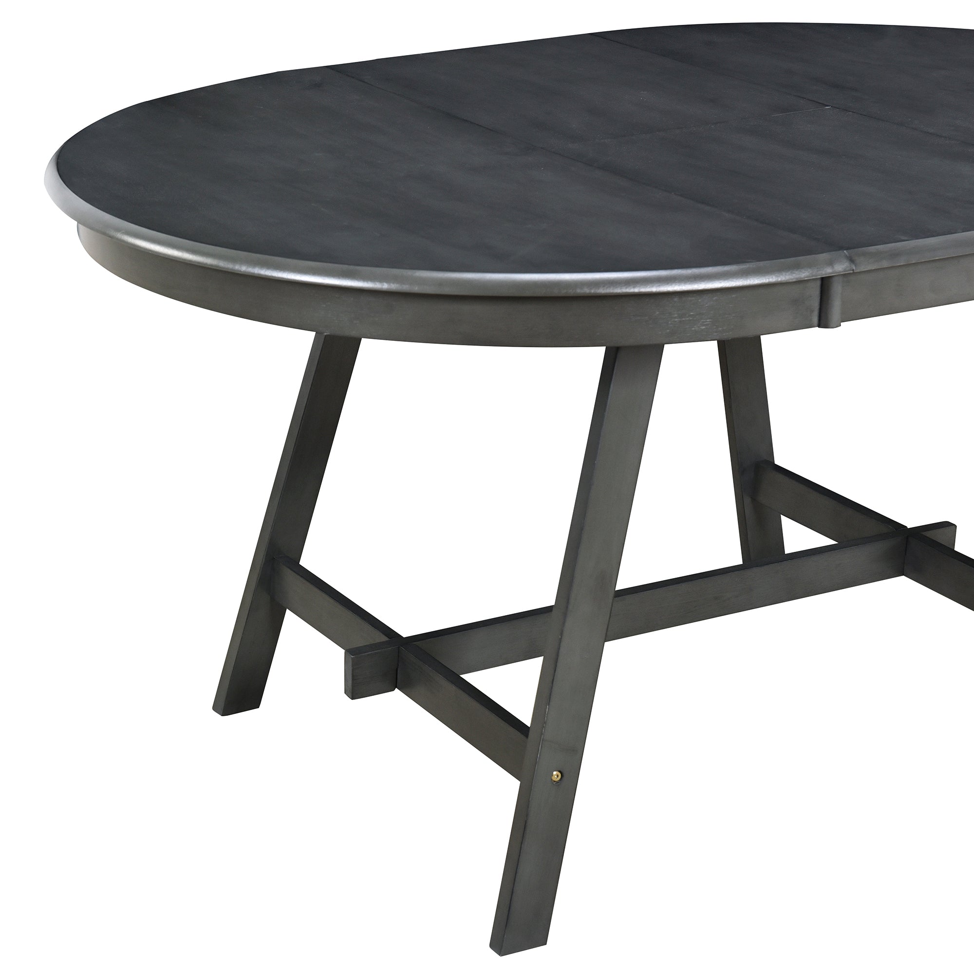 Modern Farmhouse 5-Piece Wood Dining Table Set