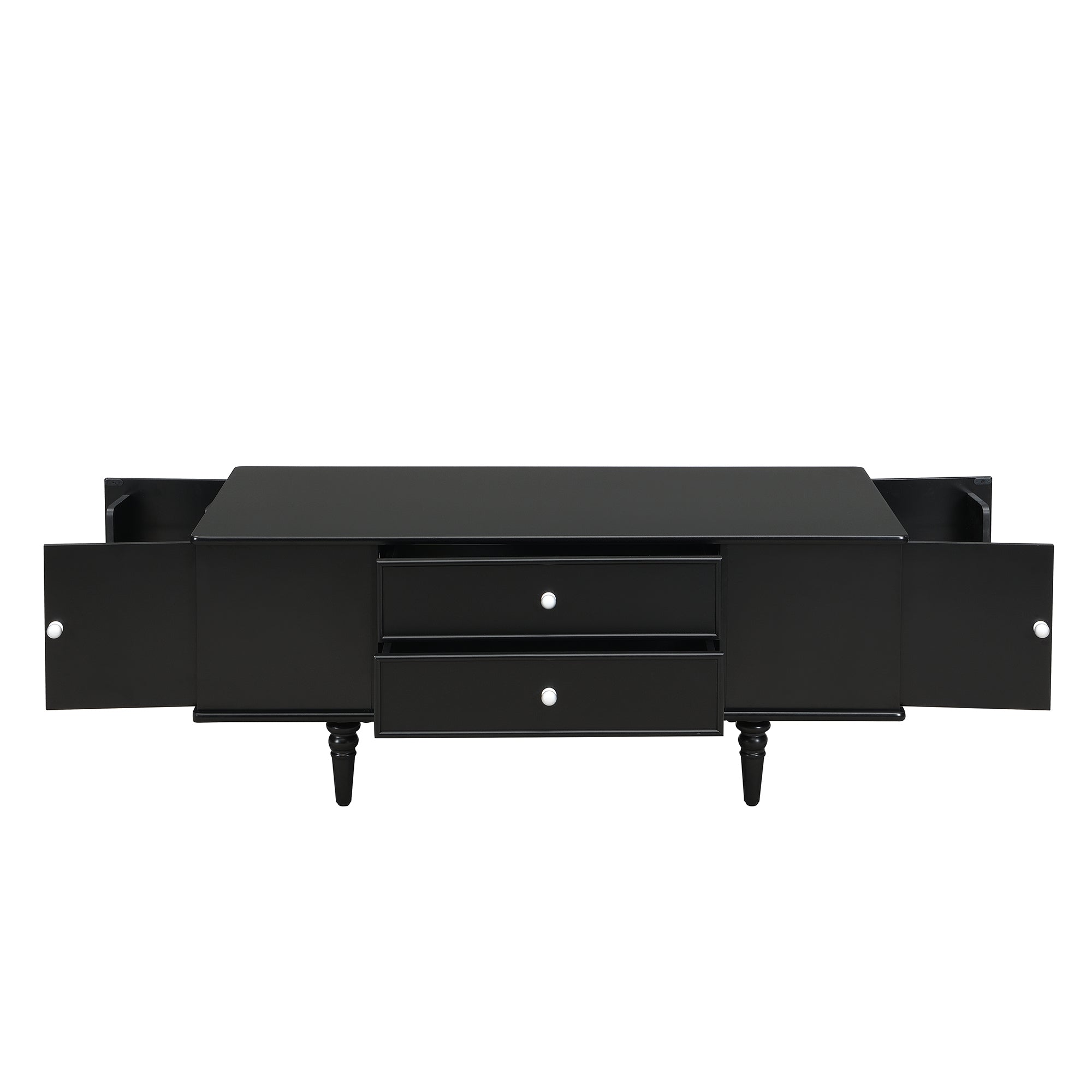 Modern Rectangle Coffee Table with Four Drawers