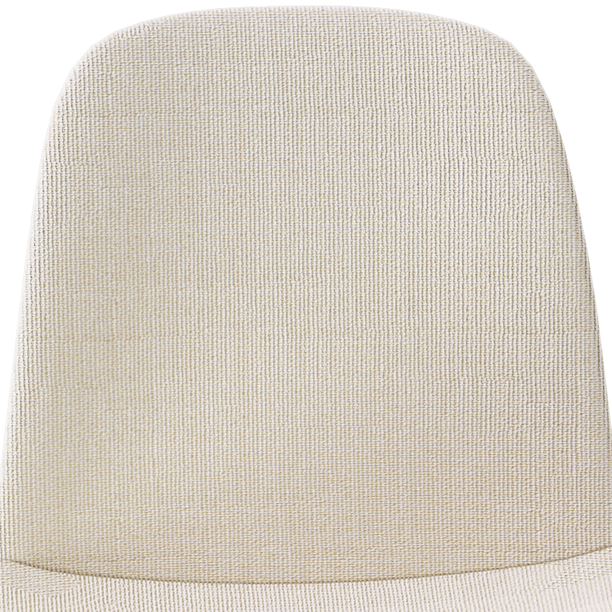 Modern Knit Fabric Dining Chairs with Iron Legs (Set of 4)