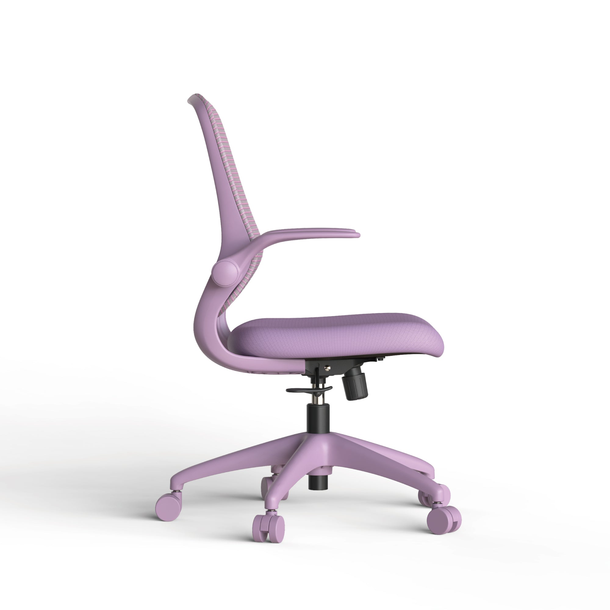 Colorful Ergonomic Office Chair with Flip-Up Armrests