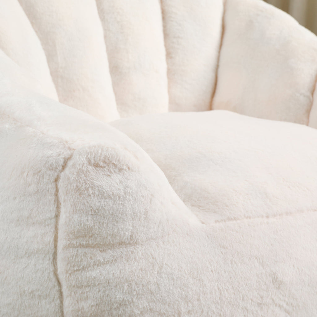 Bean Bag Sofa Chair with Armrests Stuffed