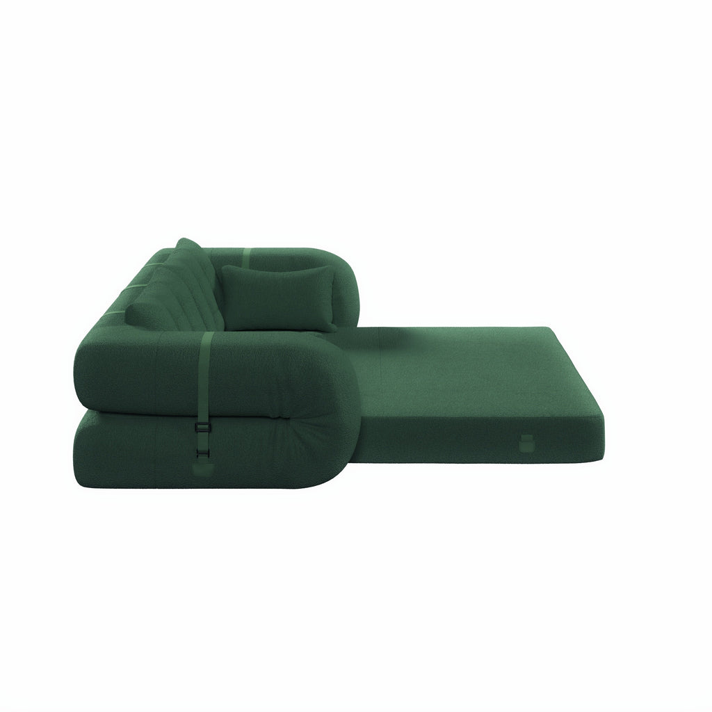 78.7 ' Multi-Functional Teddy Foldable Sofa Bed