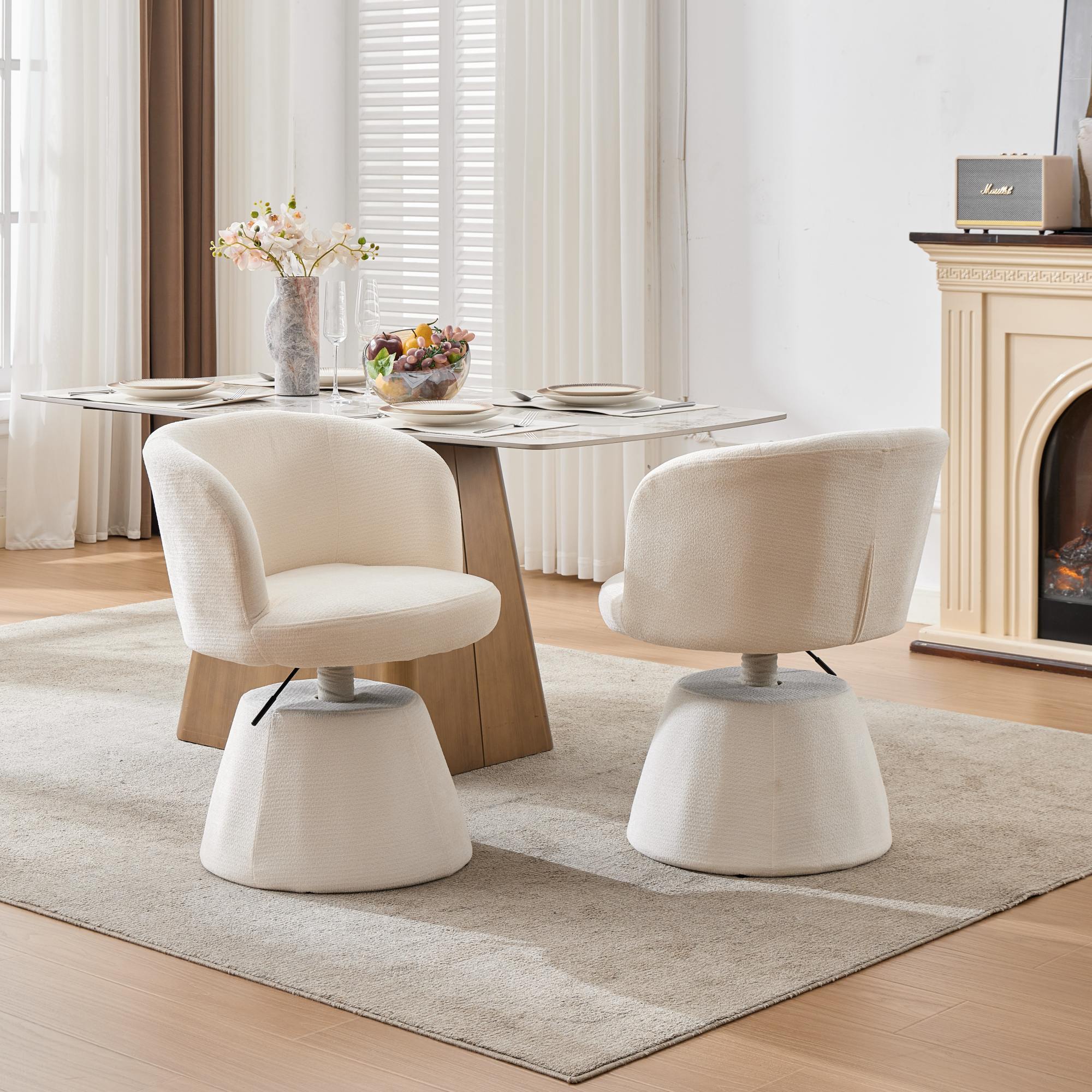 Adjustable Height 360° Swivel Ergonomic Bar Stool