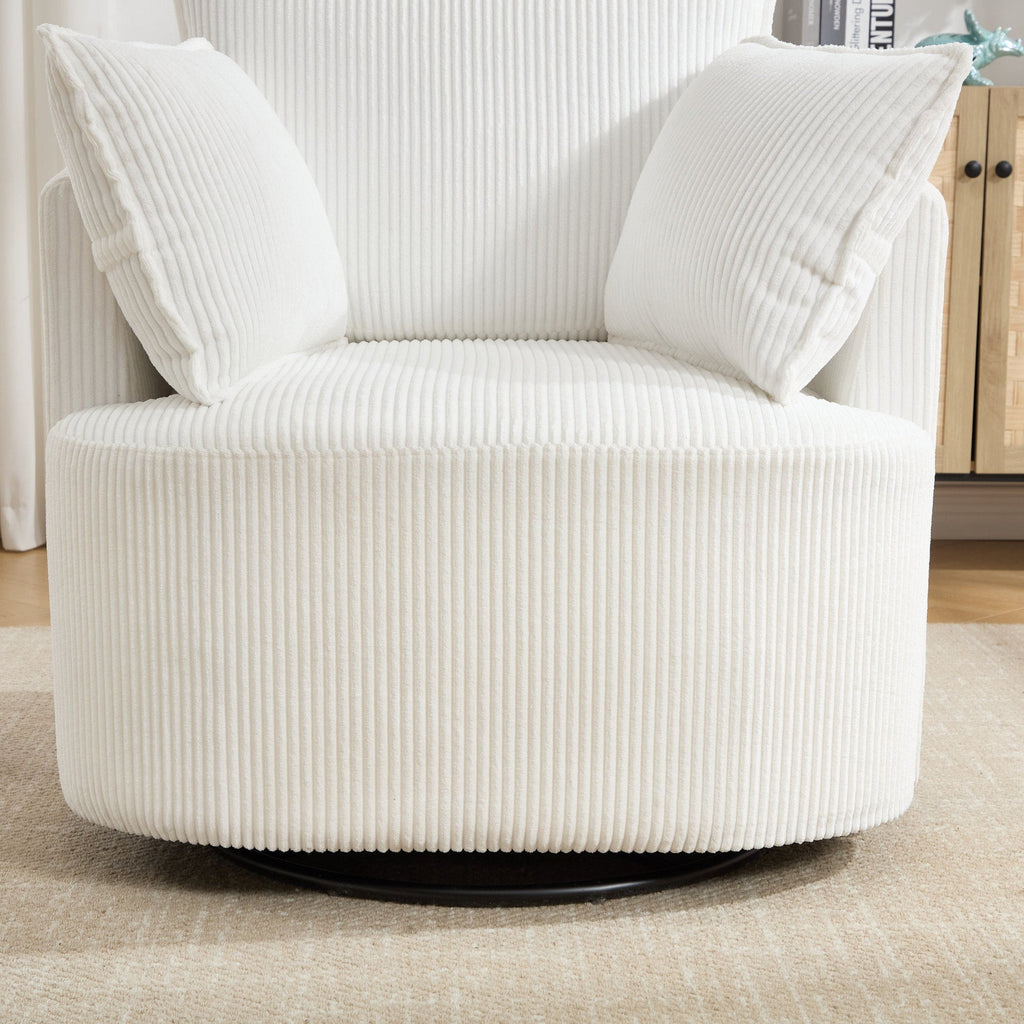 360° Smooth Swivel Living Chair