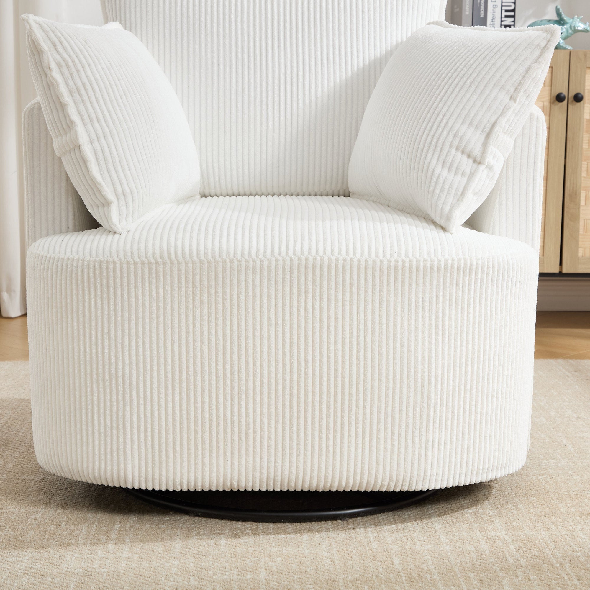360° Smooth Swivel Living Chair