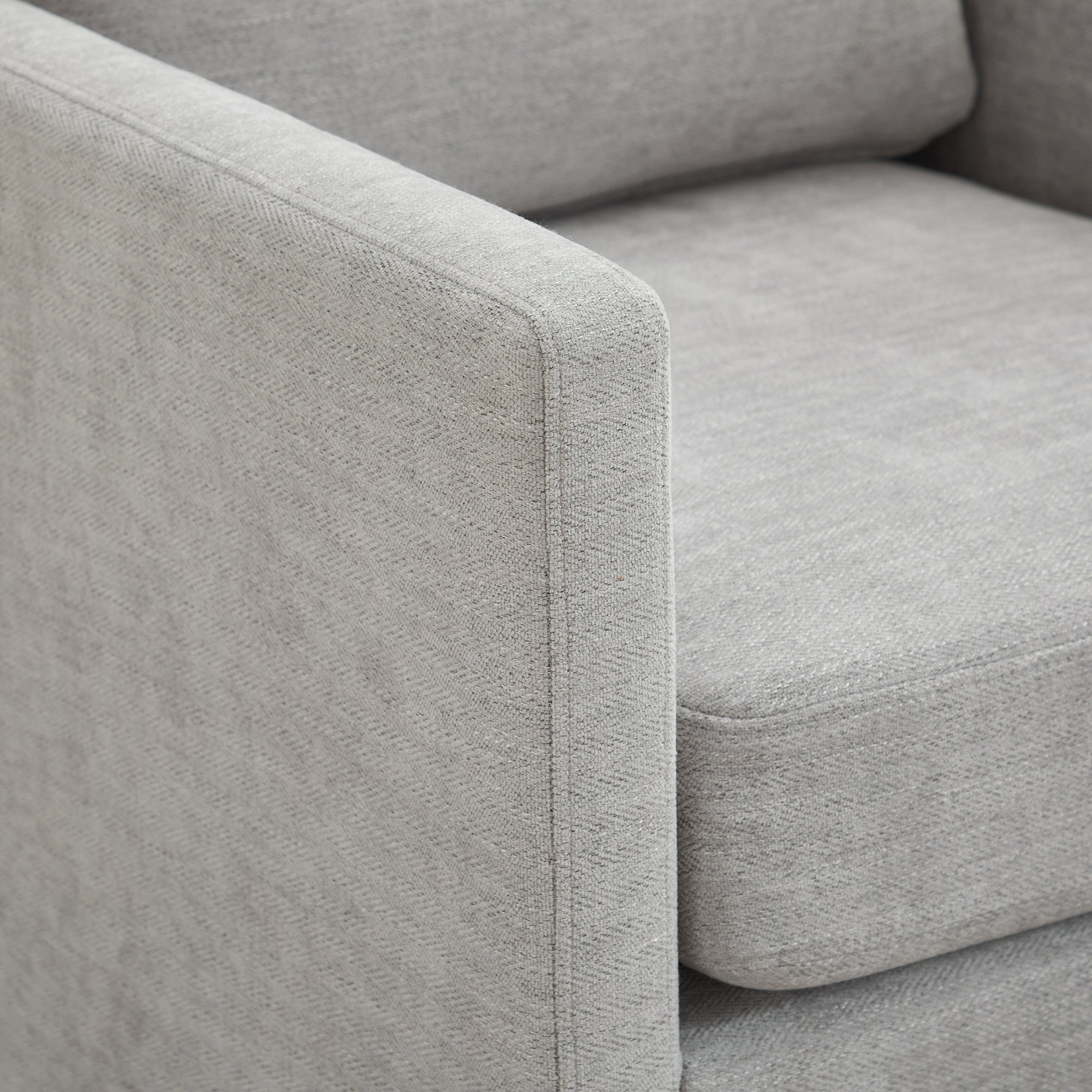 Modern Square Chenille Upholstered Swivel Accent Chair
