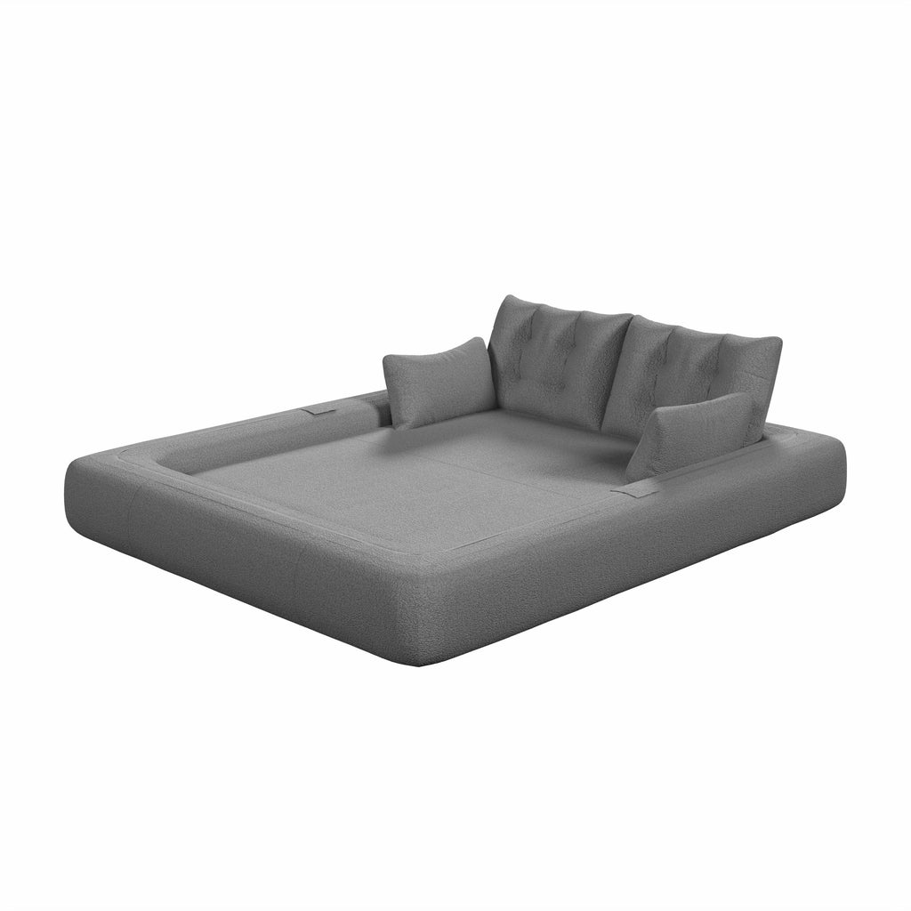 78.7 ' Multi-Functional Teddy Foldable Sofa Bed