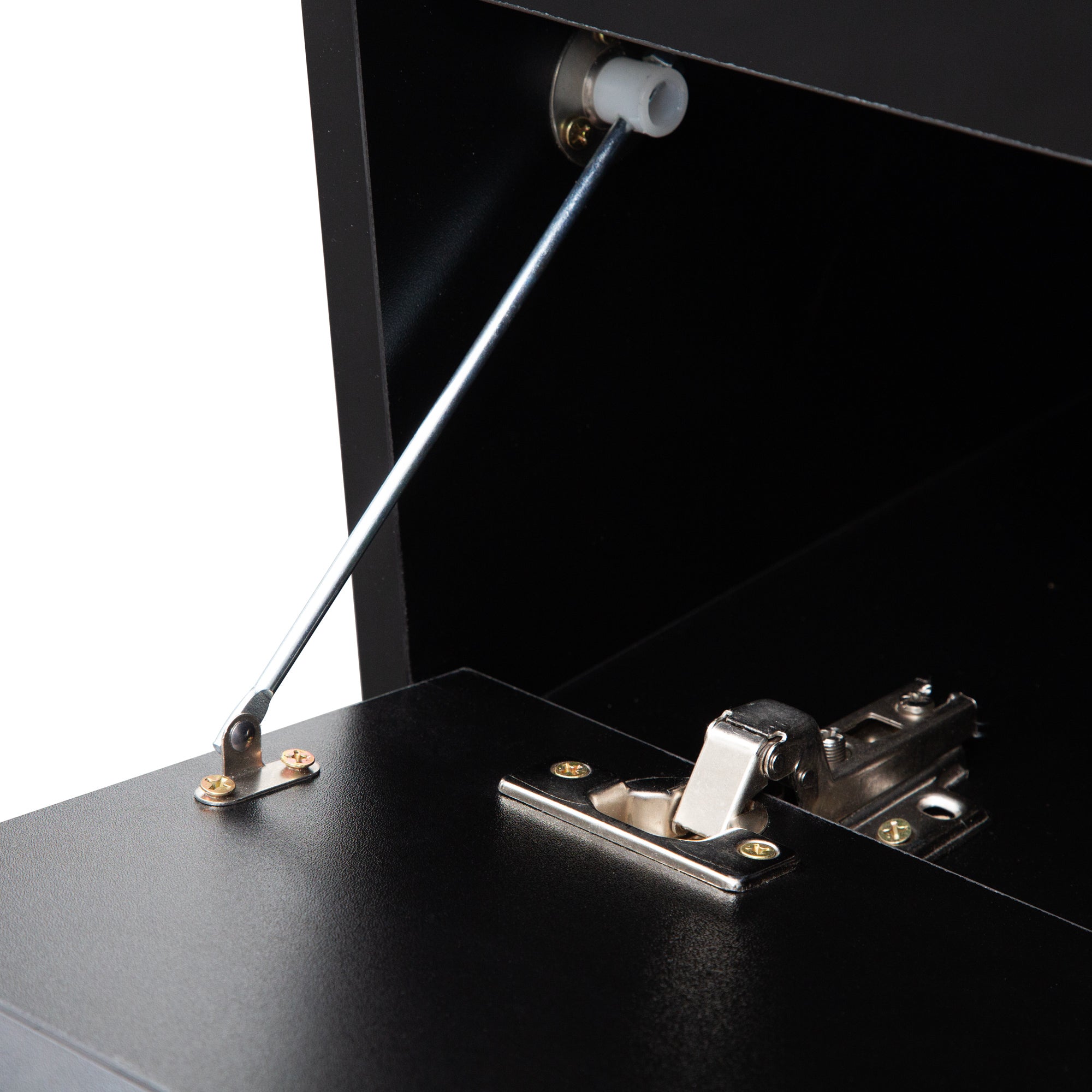 Floating TV Stand Wall Mounted with 16 Color LED