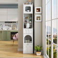 White Sideboard Storage Cabinet