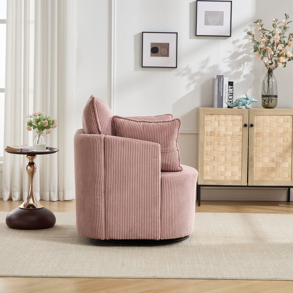 360° Smooth Swivel Living Chair